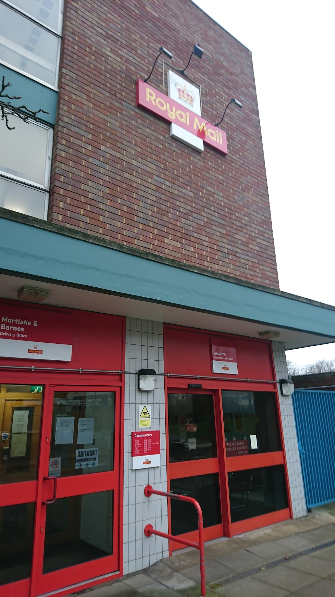 Royal Mail Mortlake & Barnes Delivery Office