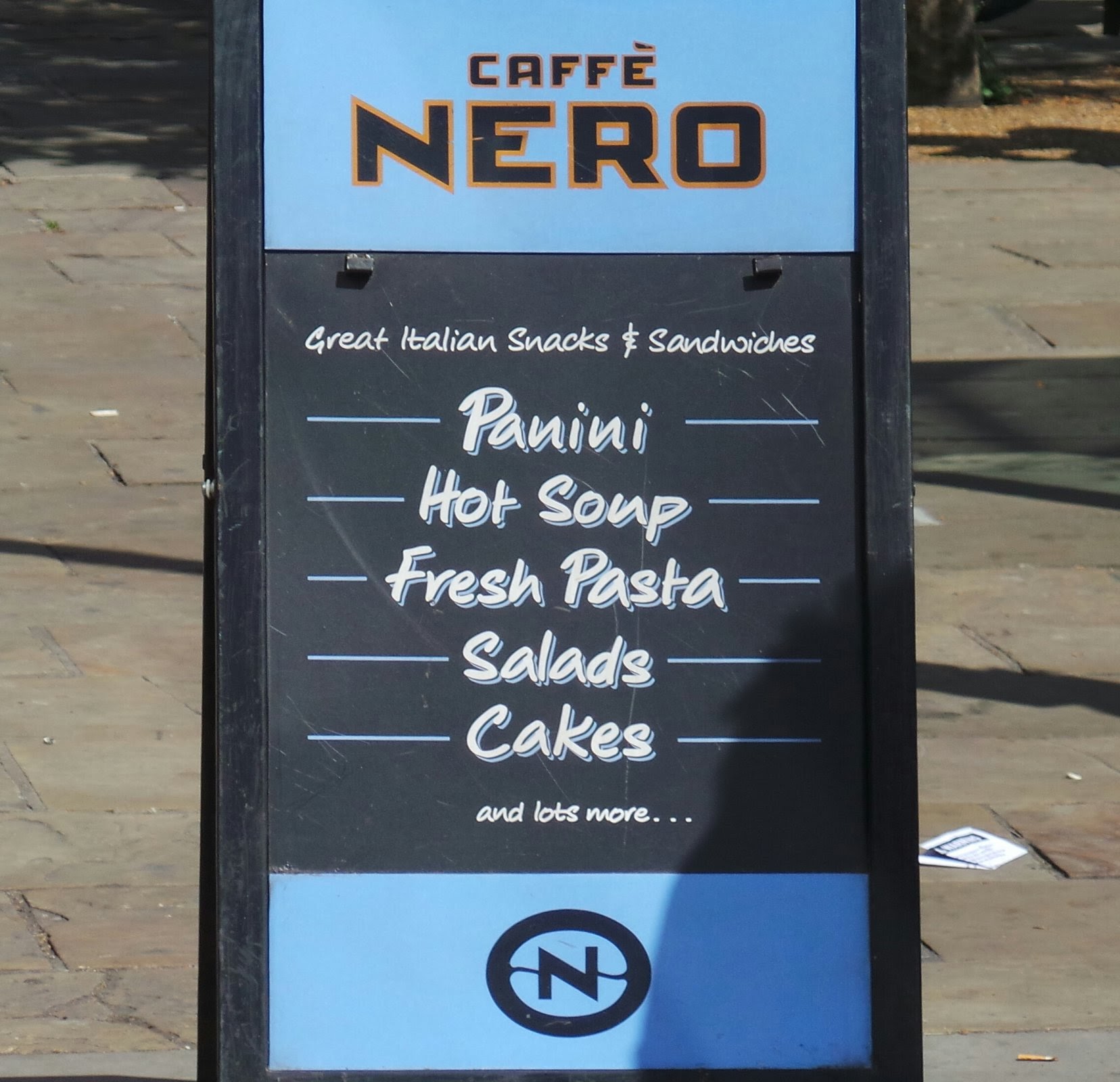 Caffè Nero Menu