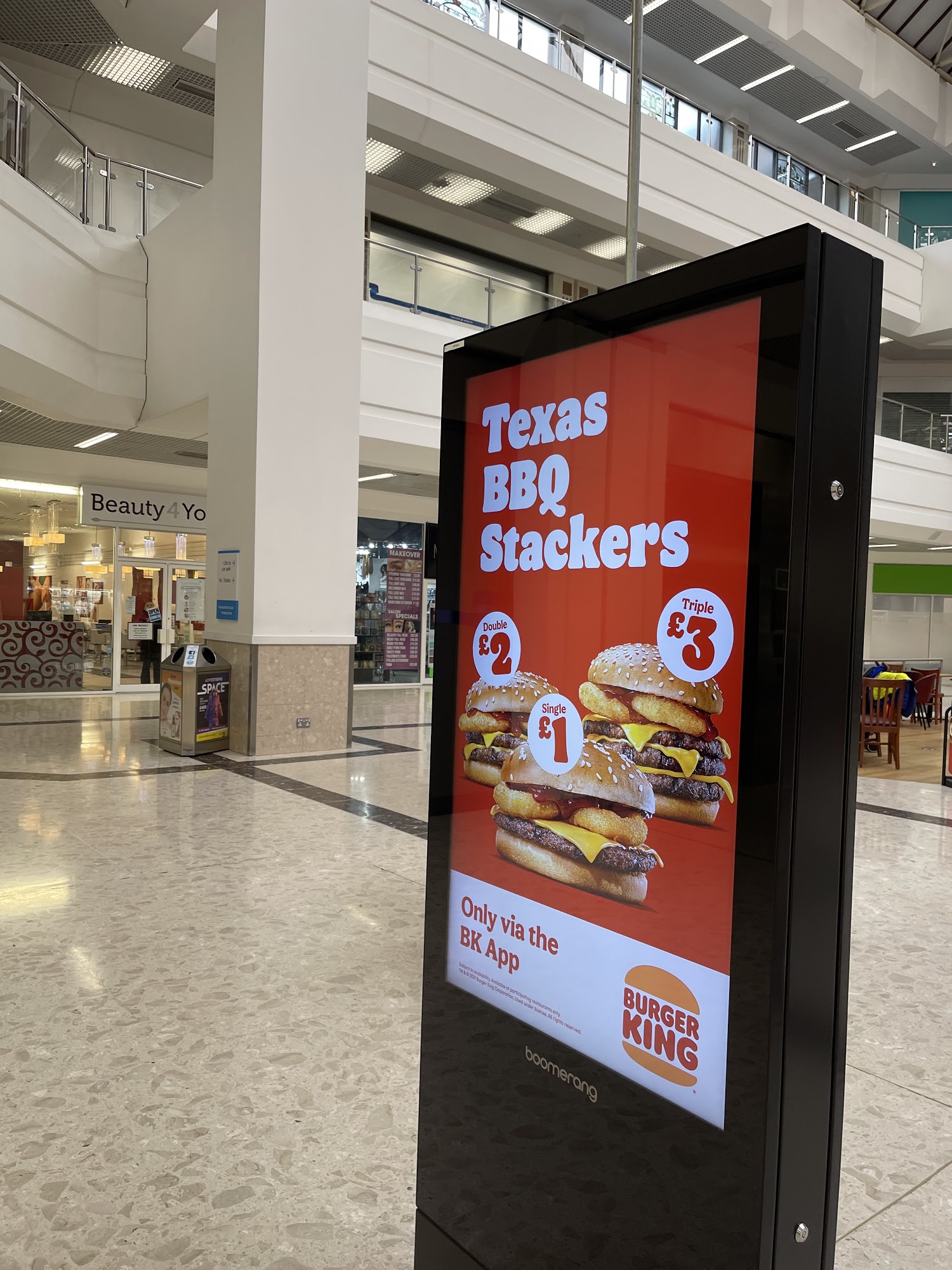 Treaty Shopping Centre Menu