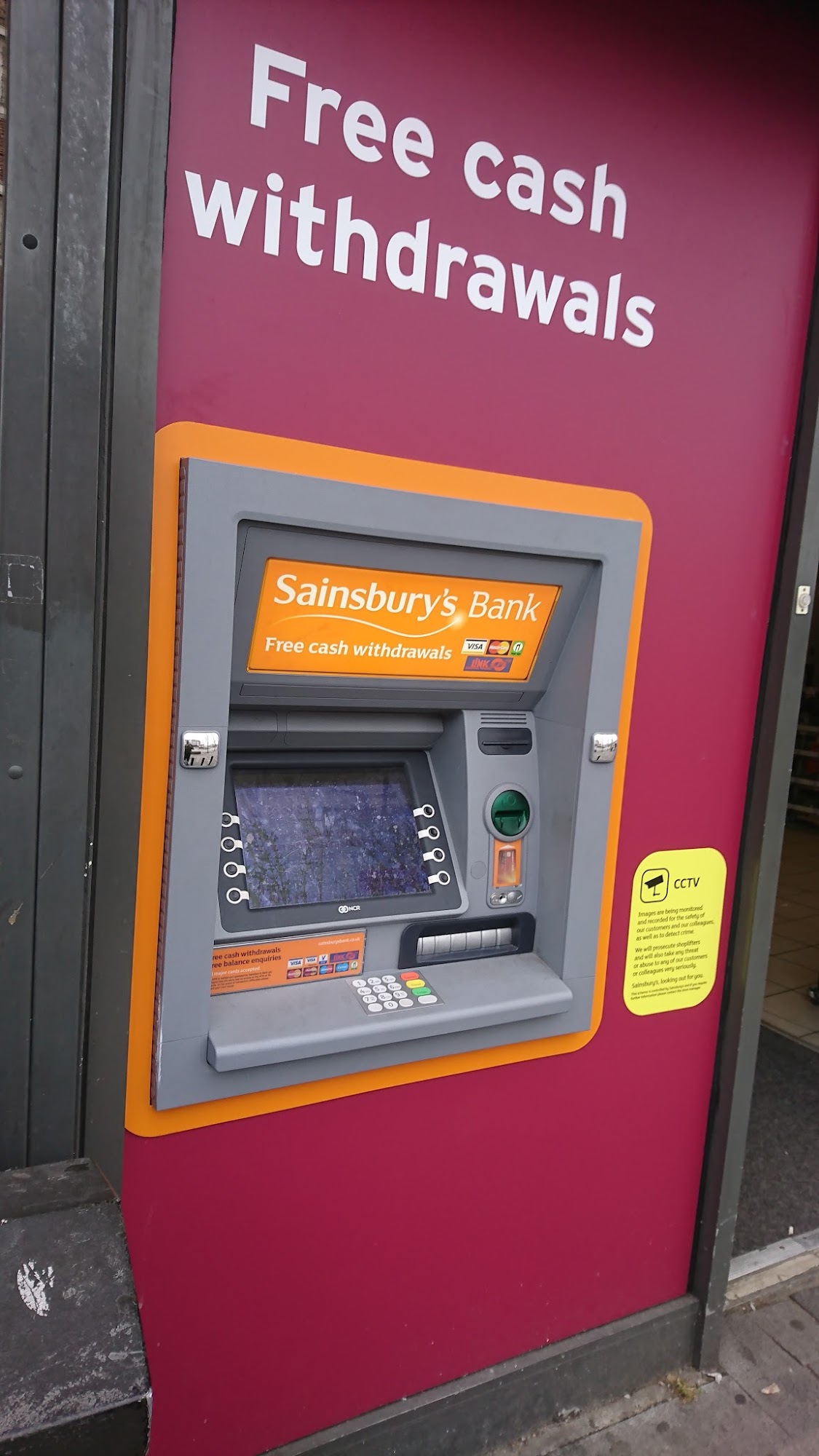 Sainsbury's Bank ATM