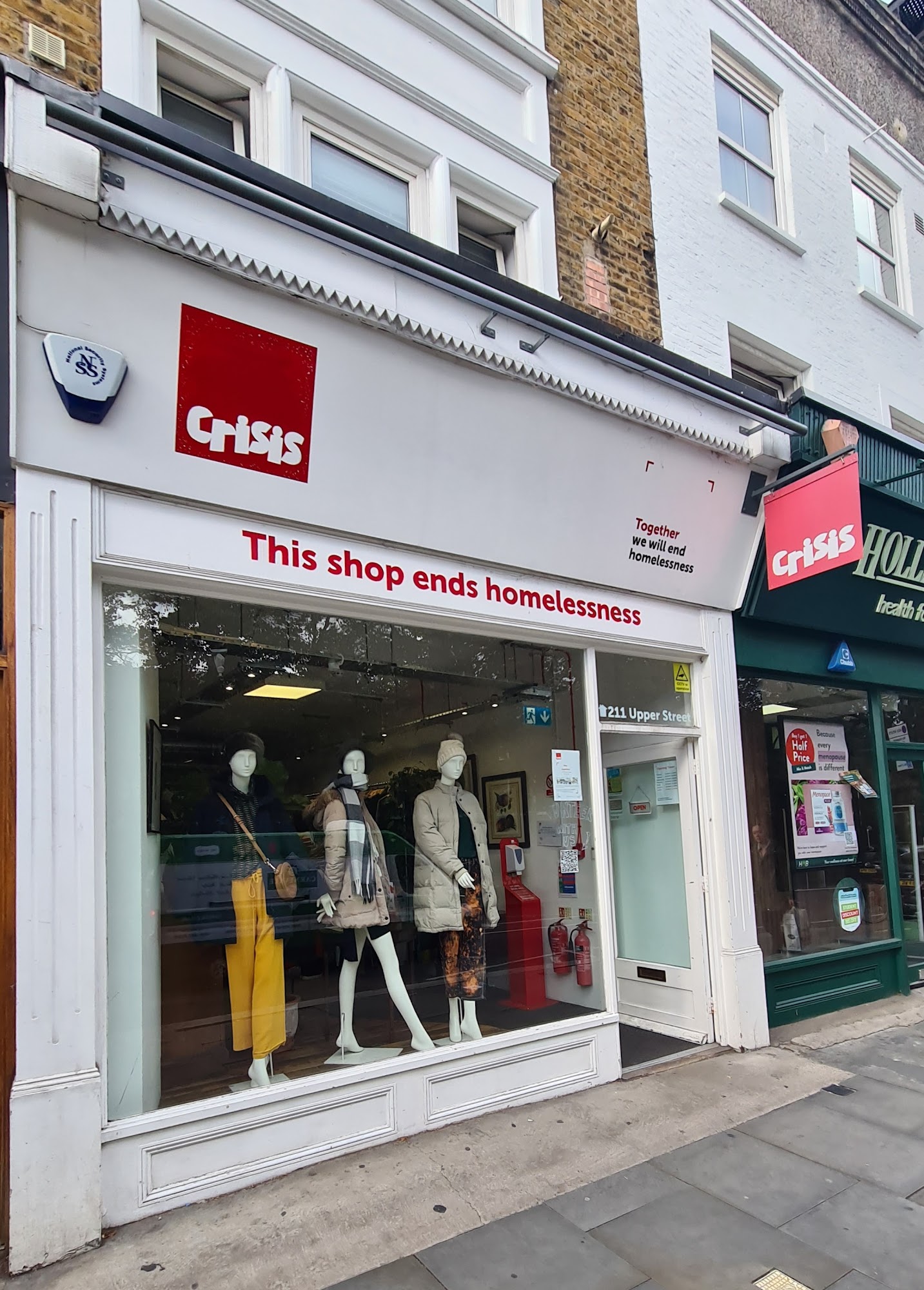 Shop from Crisis, Islington