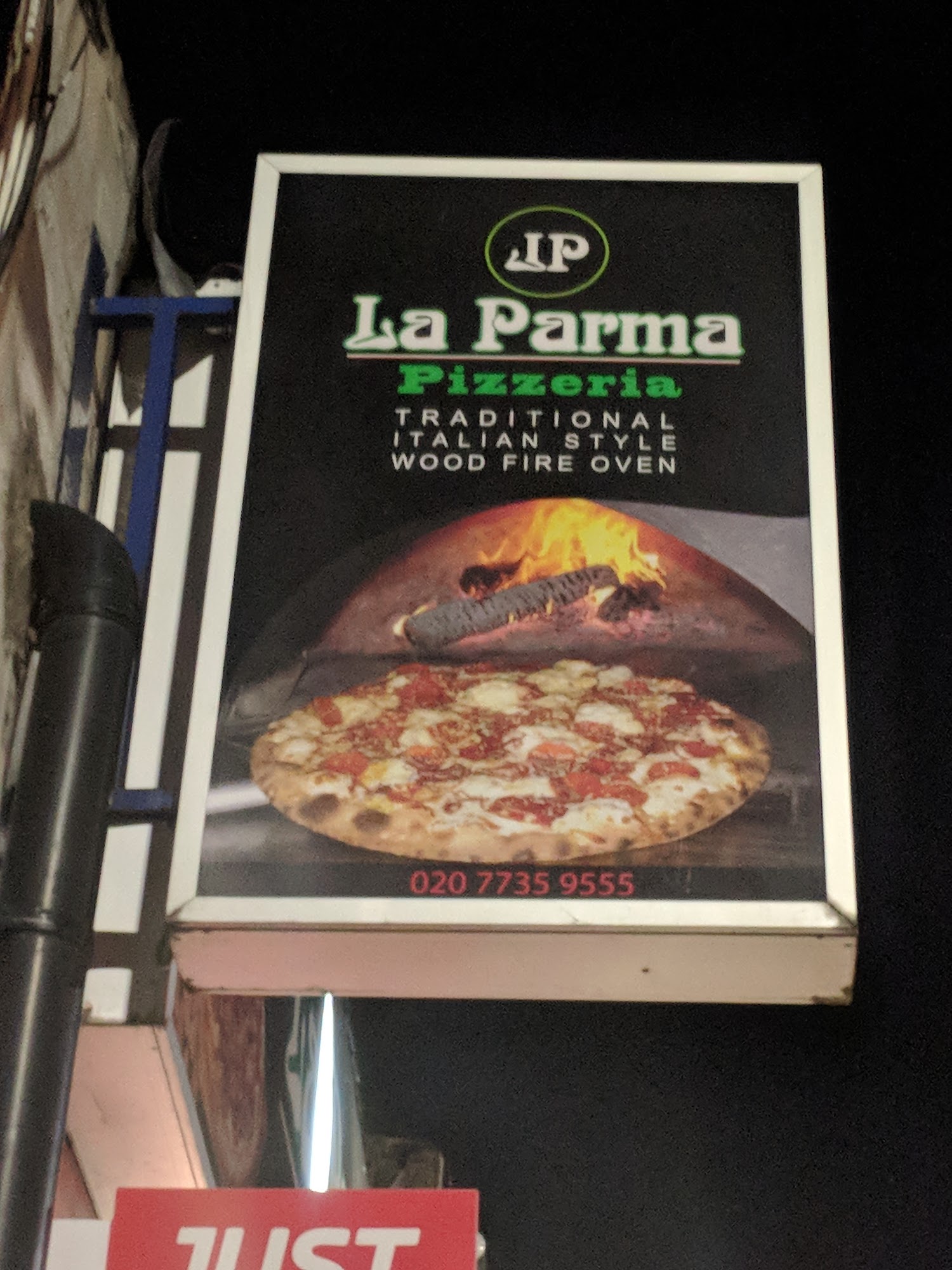 La Parma Pizzeria Menu