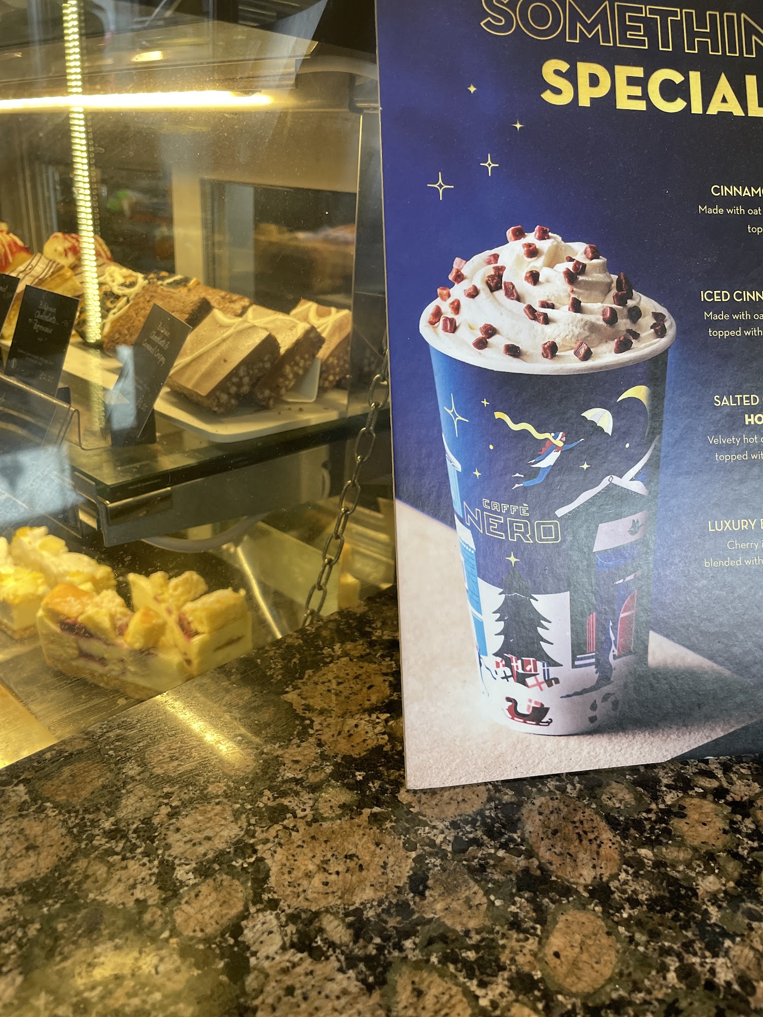 Caffè Nero Menu