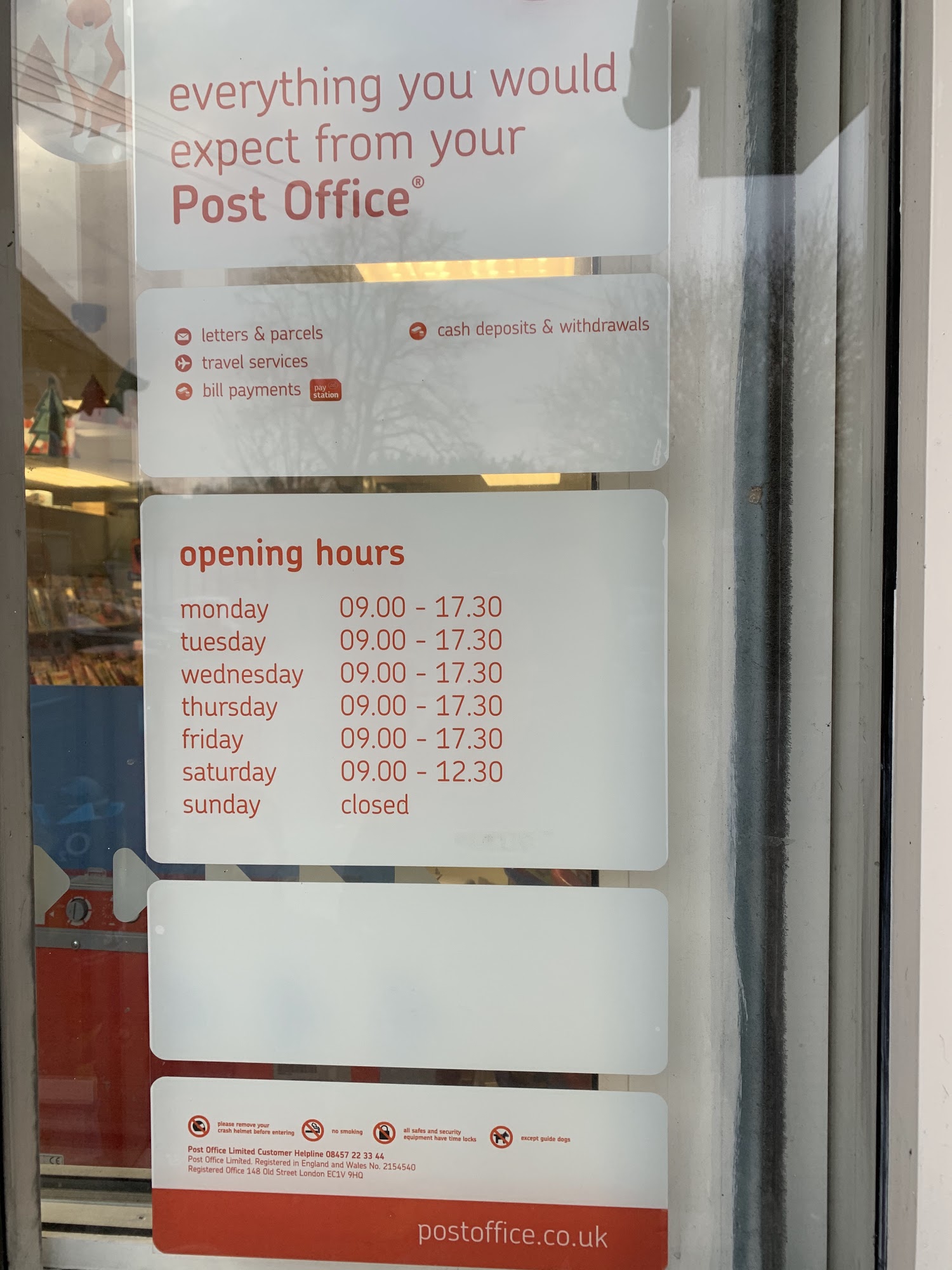 Vicarage Lane Post Office