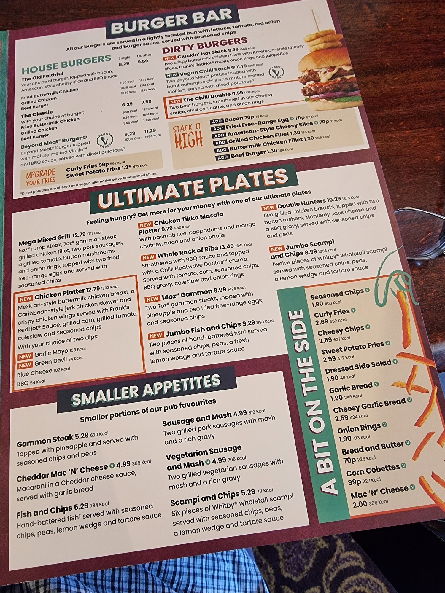 Fuzzy Eds Lock Keeper Manchester Menu