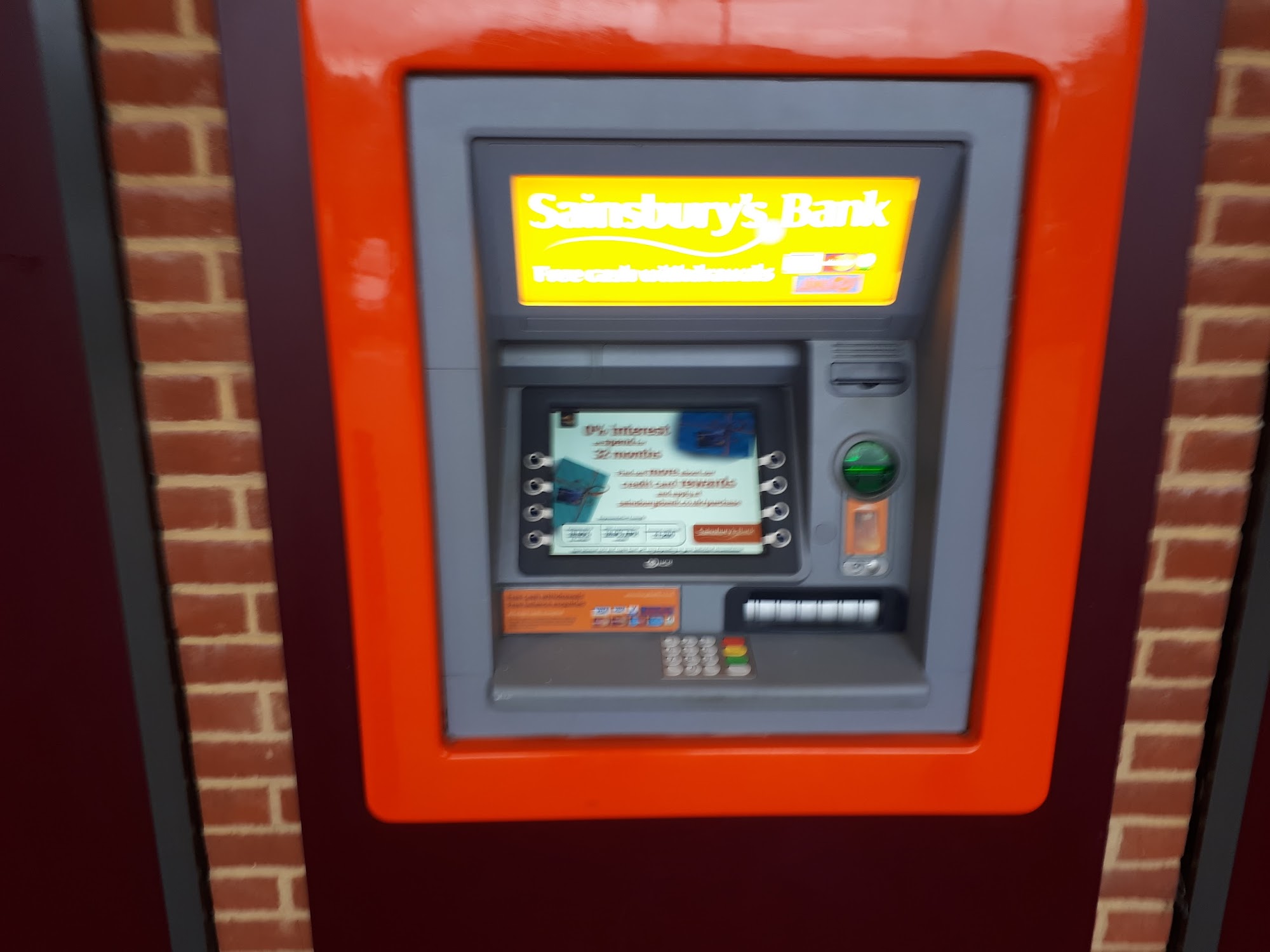 Sainsbury's Bank ATM