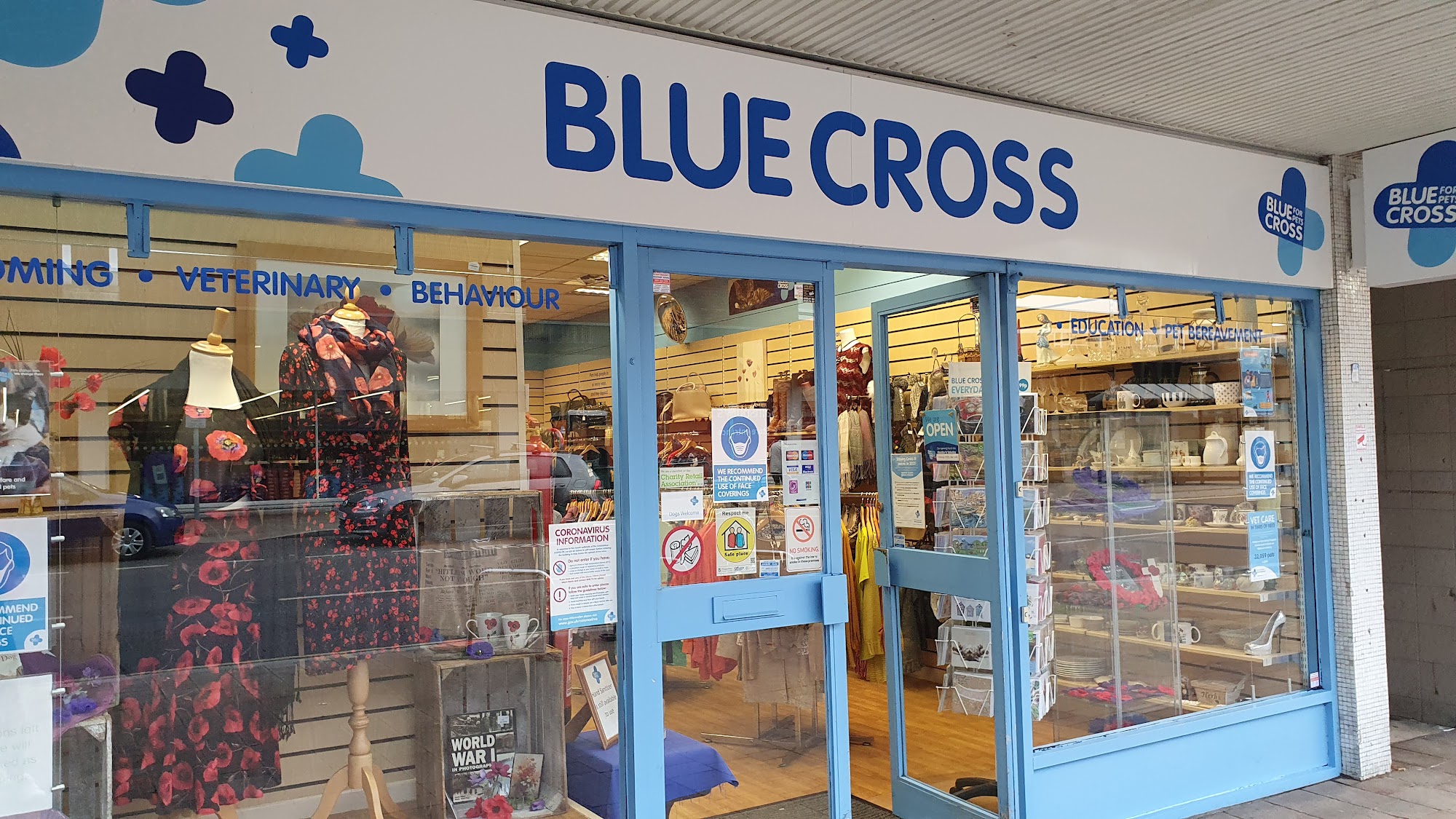 Blue Cross charity shop, Fleet