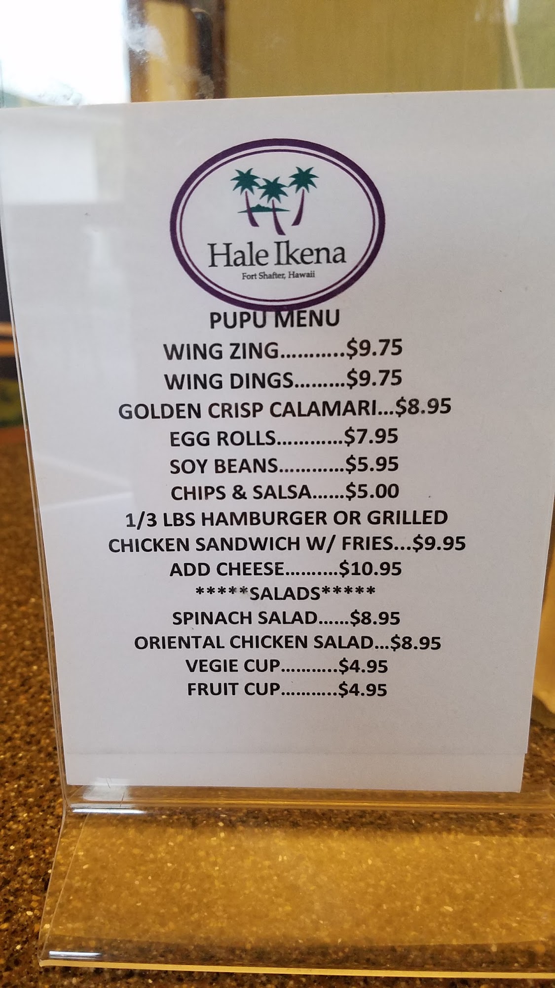 Mulligan's Bar & Grill Menu