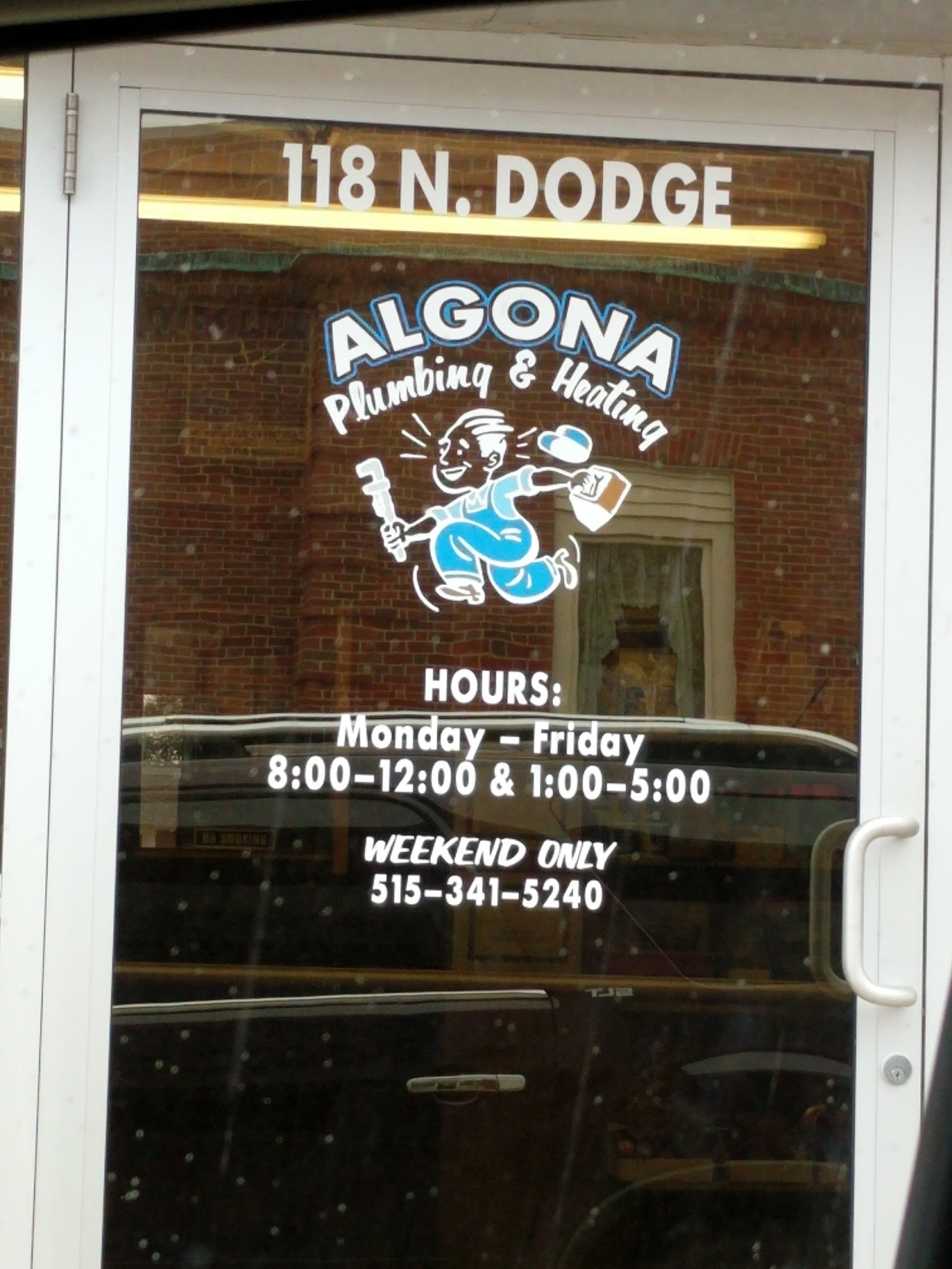Algona Plumbing & Heating 118 N Dodge St, Algona Iowa 50511