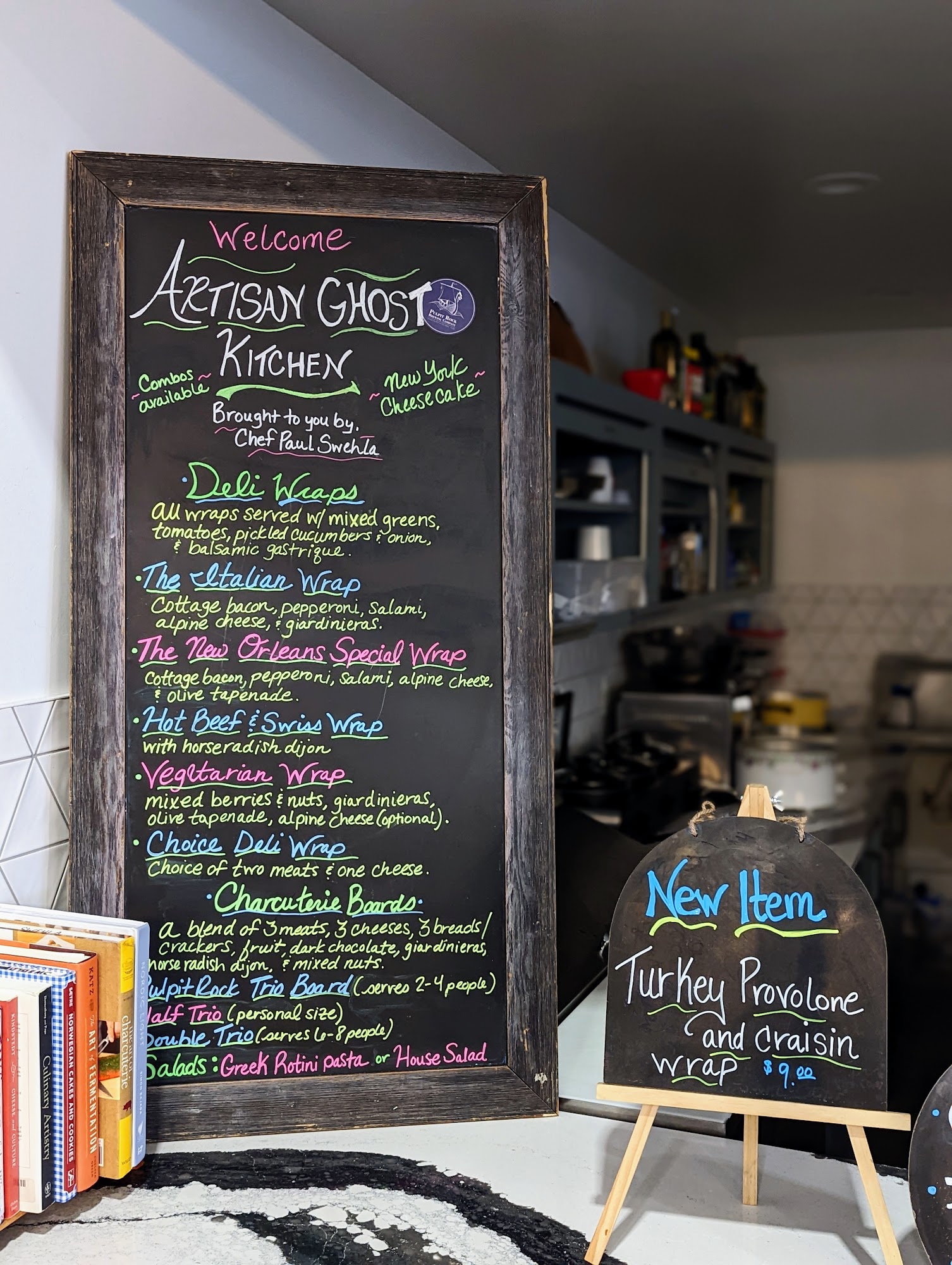 Artisan Ghost Kitchen Menu