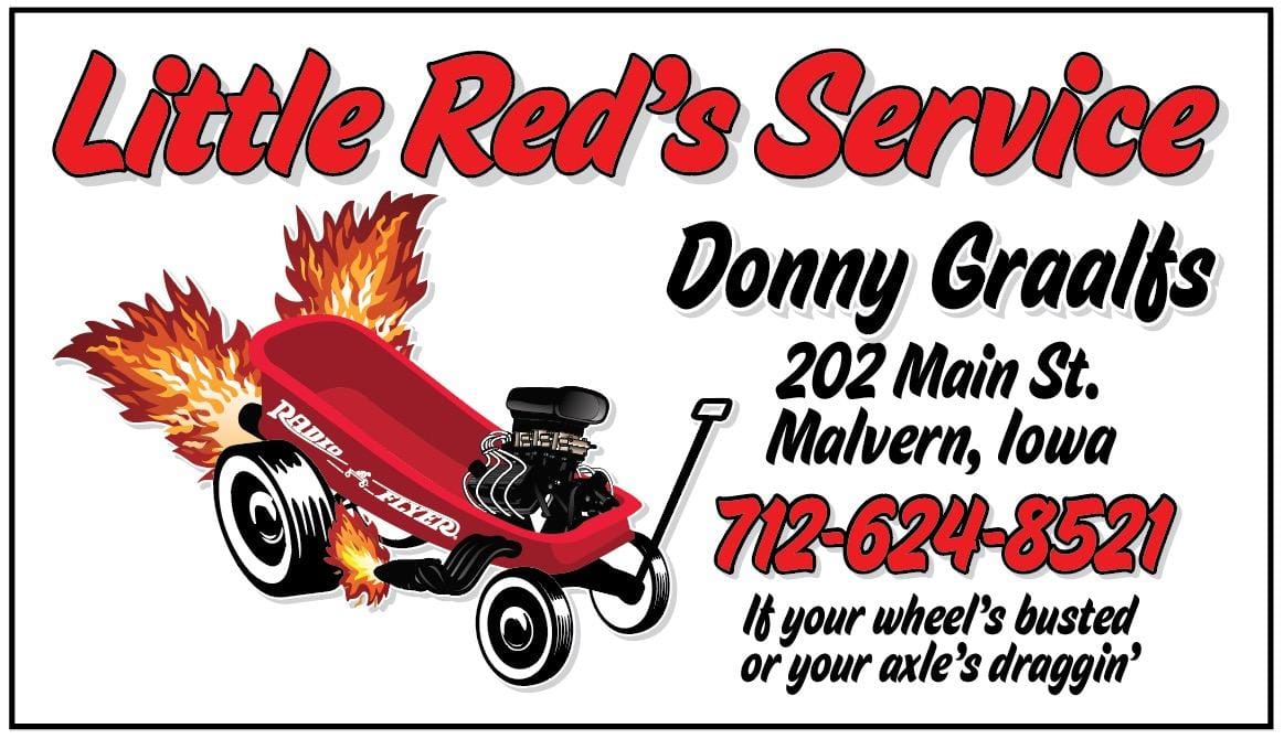 Little Red's Service 202 Main St, Malvern Iowa 51551
