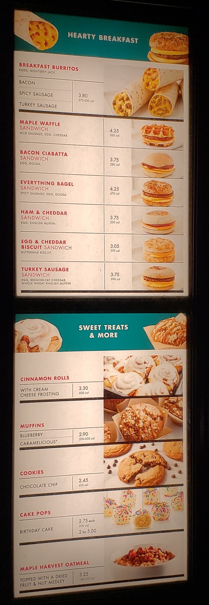 Scooter's Coffee Menu