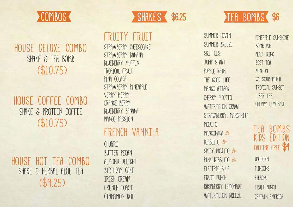 Daily Spot Menu