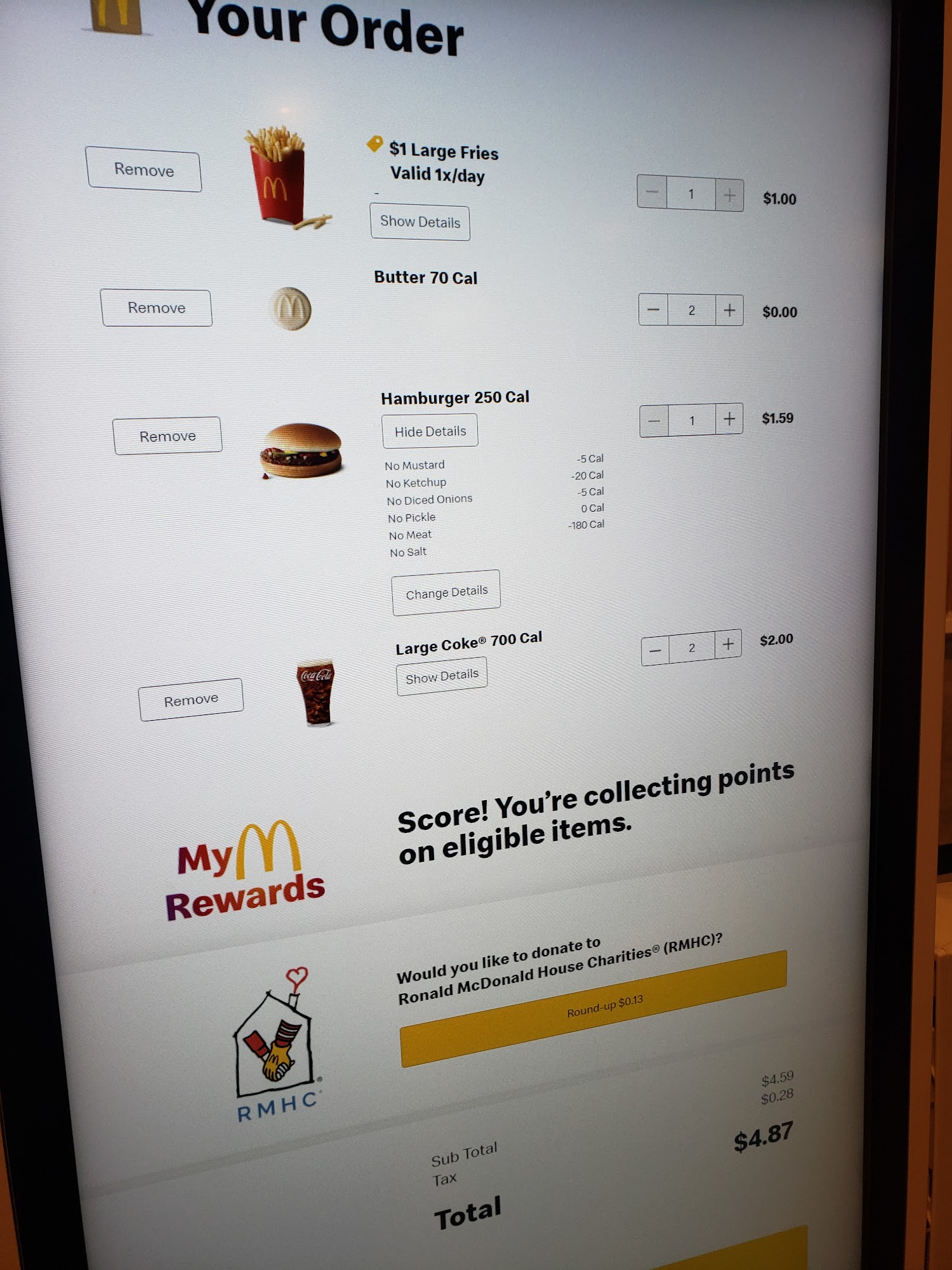 McDonald's Menu
