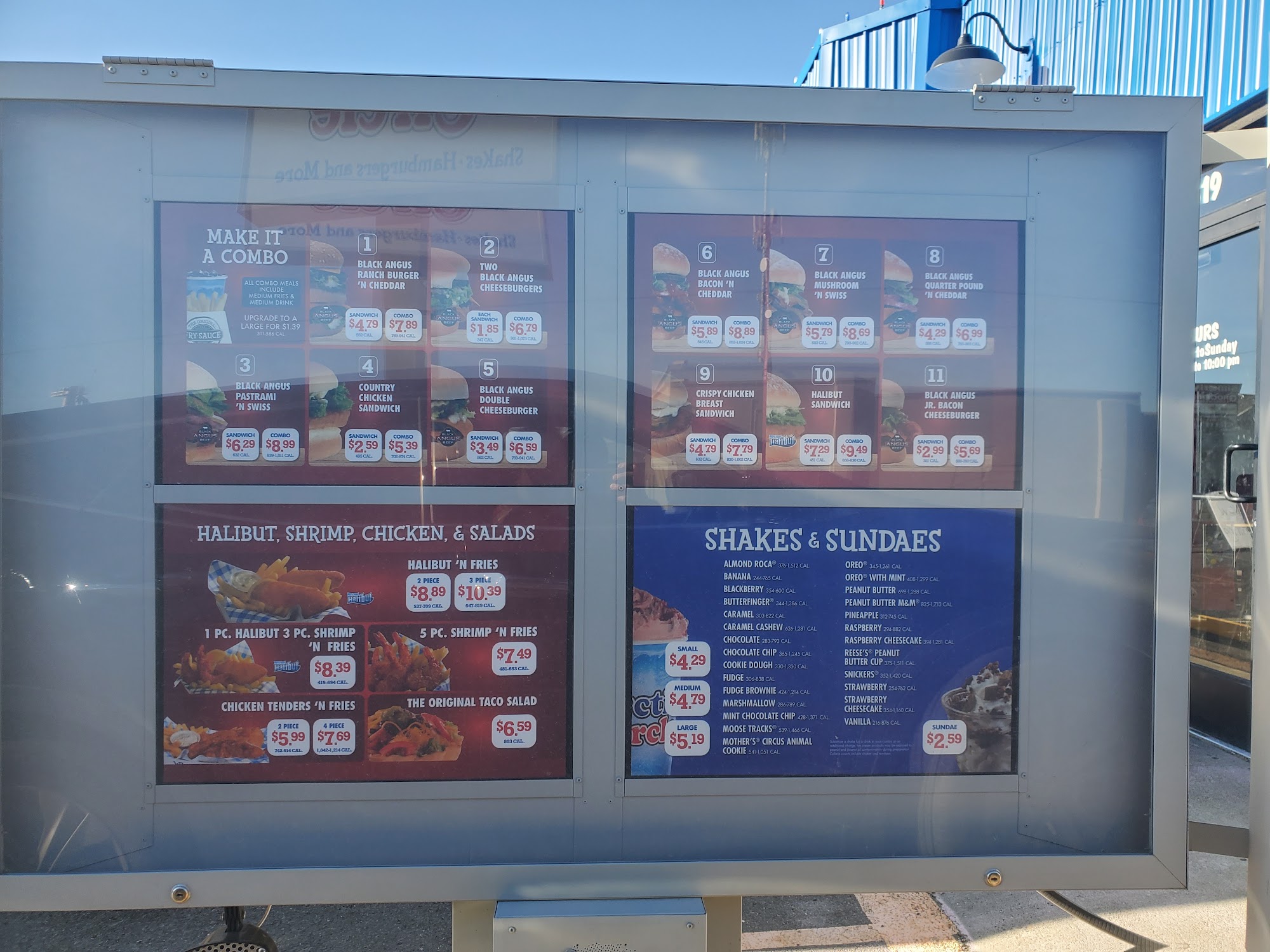 Arctic Circle Menu