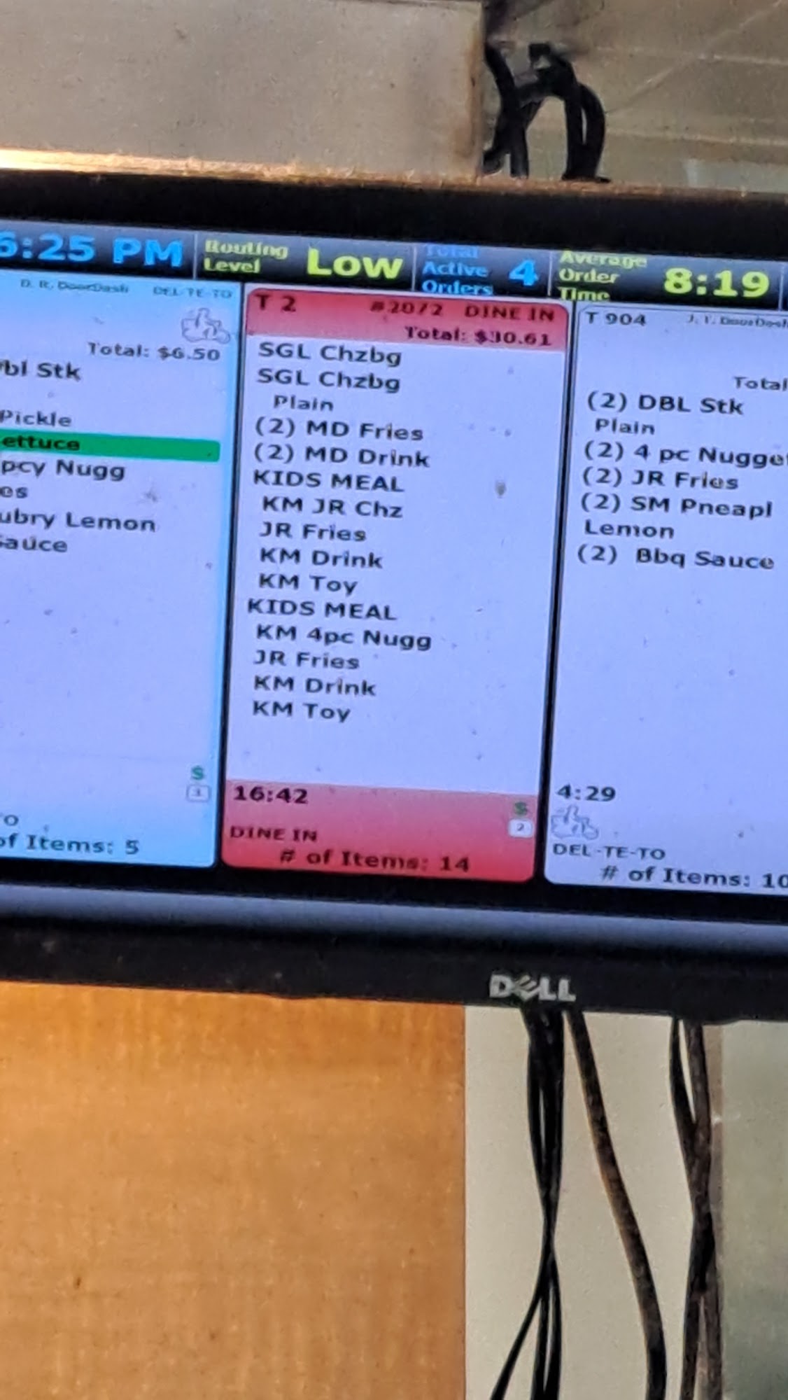 Wendy's Menu