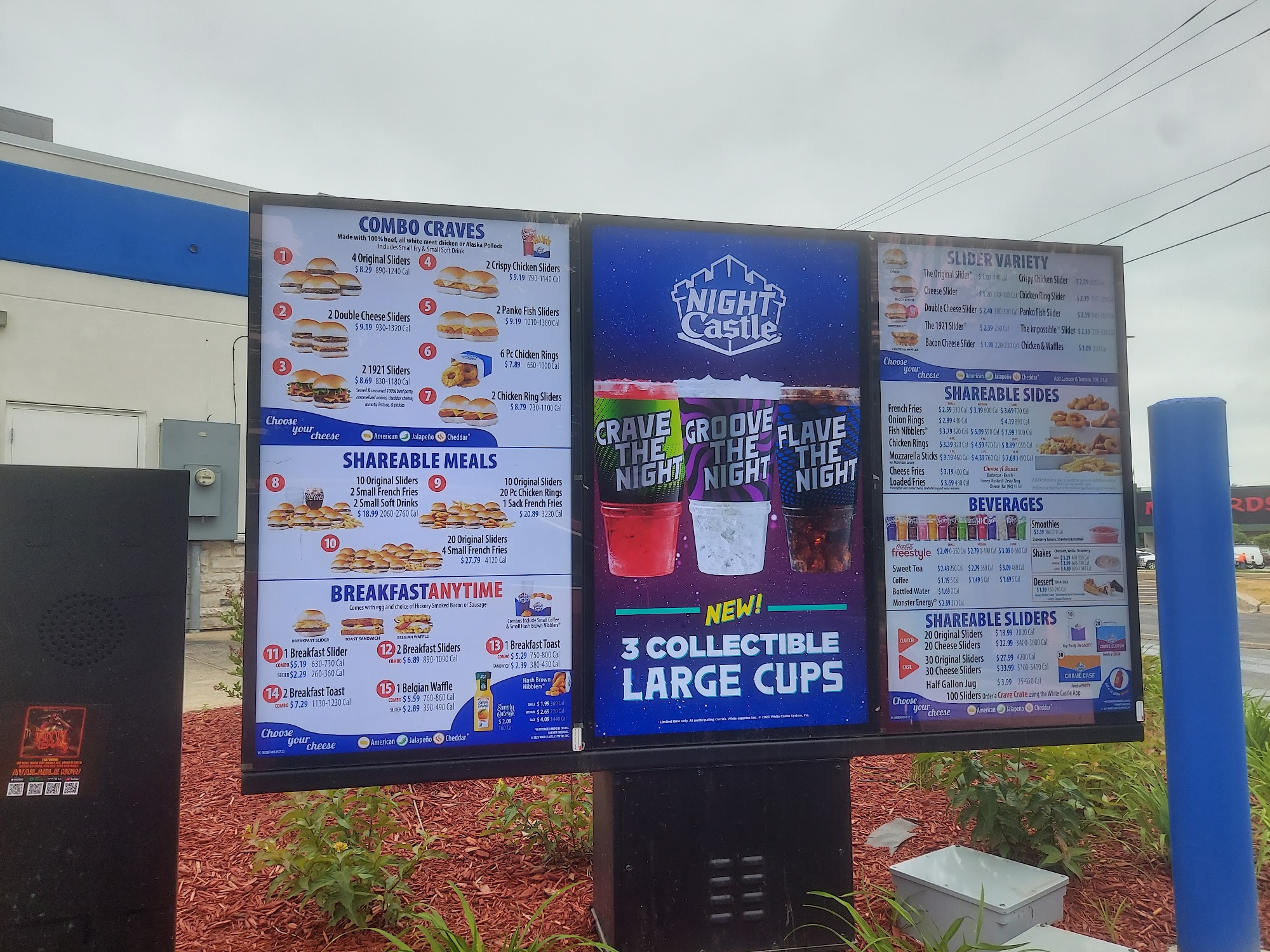 White Castle Menu