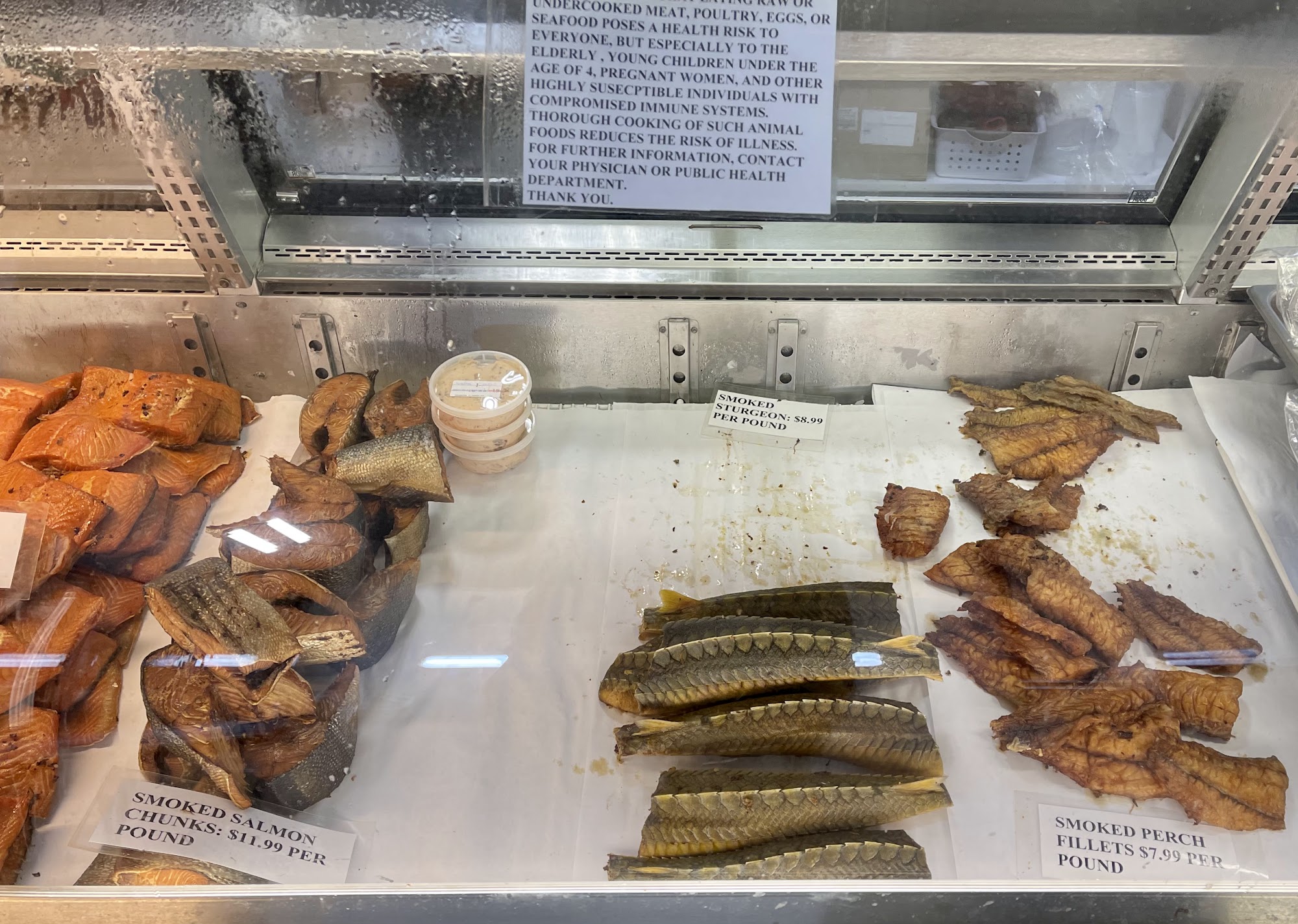 Schafer Fisheries, Inc. Menu