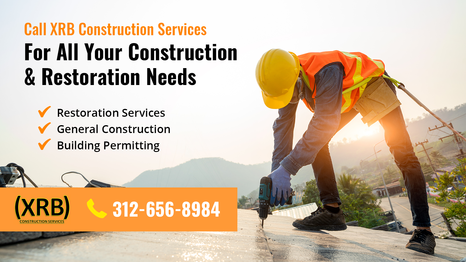 (XRB) Construction Services, LLC 4933 Butterfield Rd, Hillside Illinois 60162