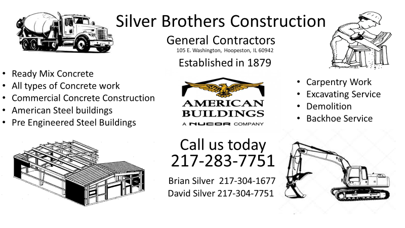 Silver Bros 105 E Washington St, Hoopeston Illinois 60942