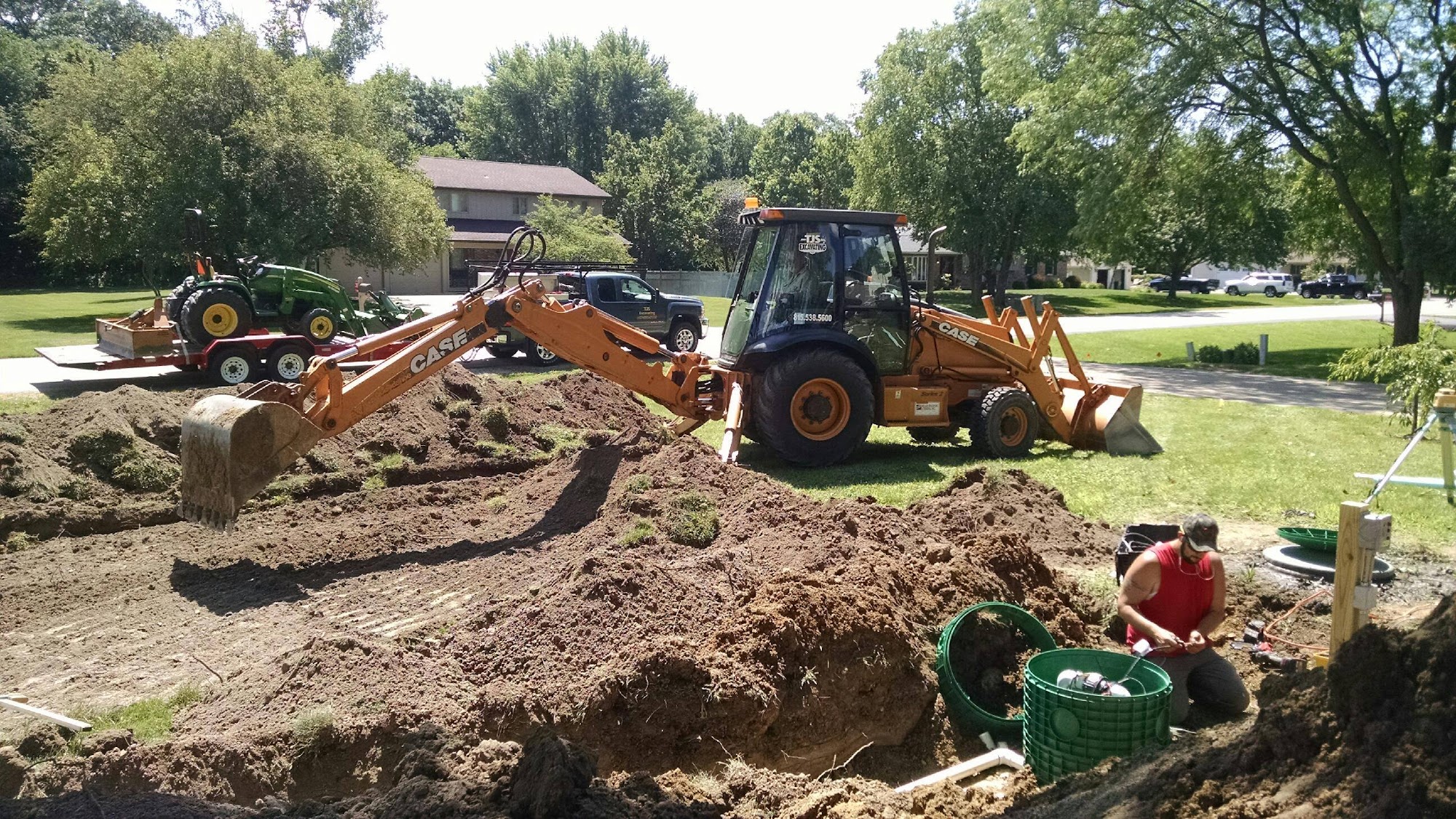 TJS Excavating Imc. 1603 Division St, Mendota Illinois 61342