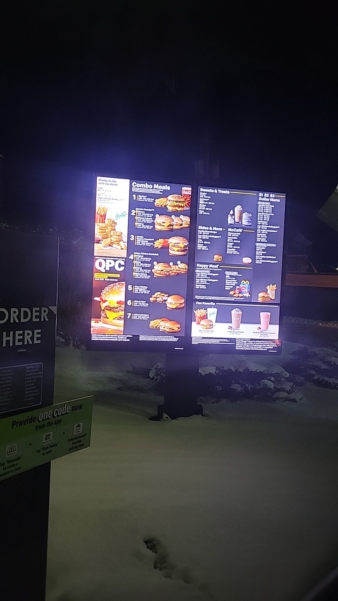 McDonald's Menu