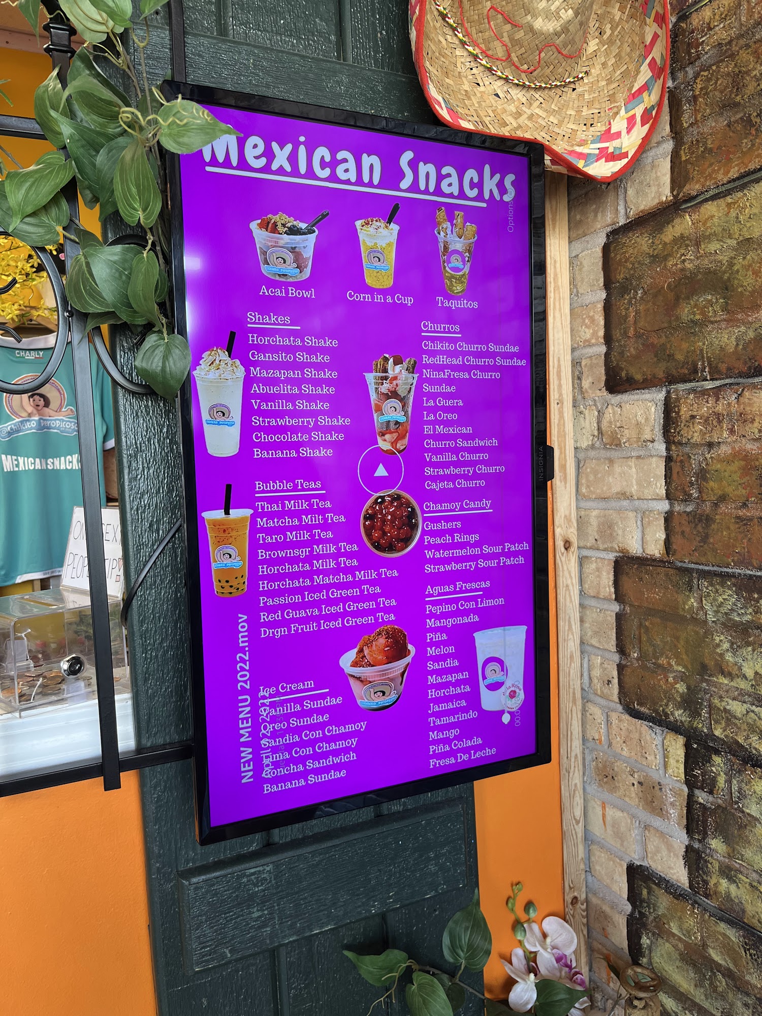 Chikito Pero Picoso Co. Menu