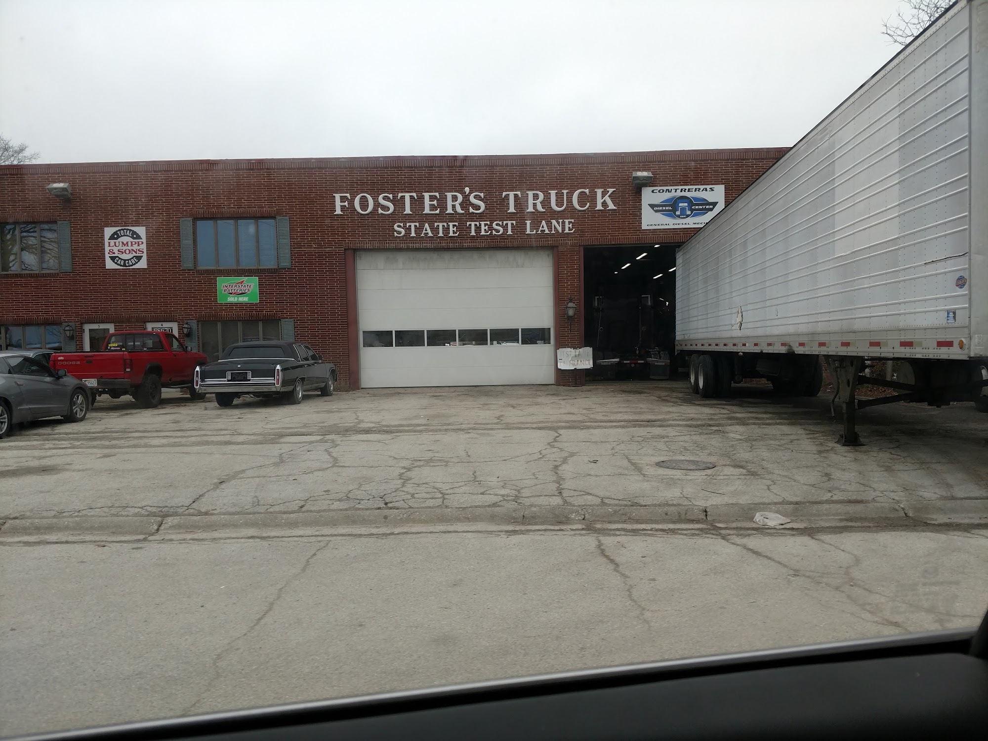 Foster's Truck State Test Lane