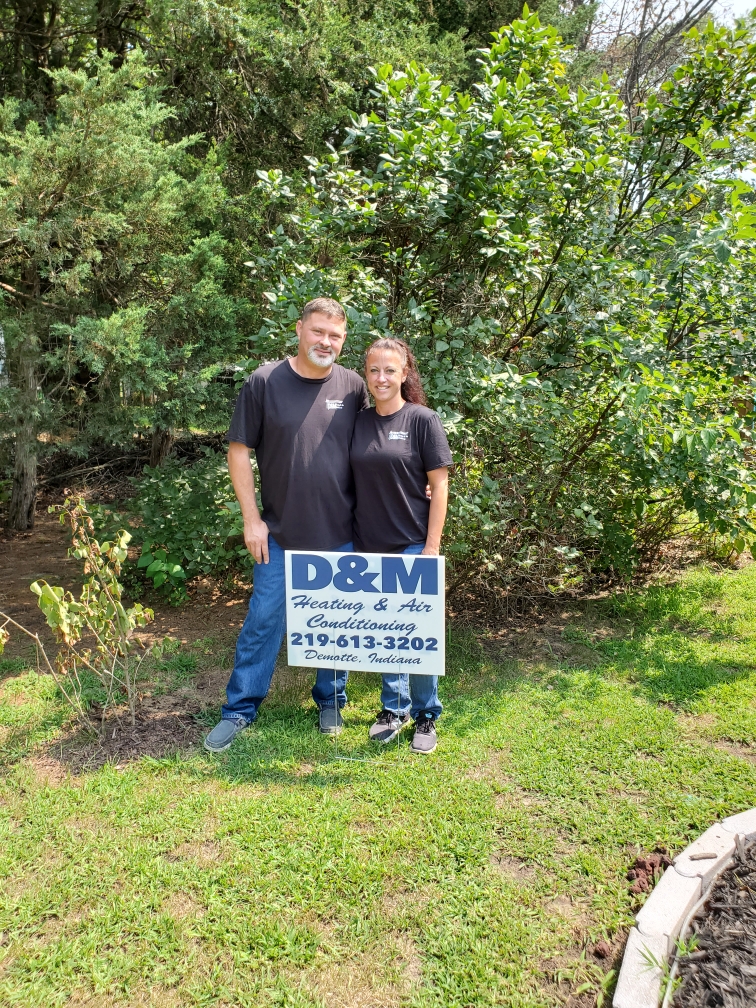 D&M Heating and Air conditioning 10361 N 486 E, De Motte Indiana 46310