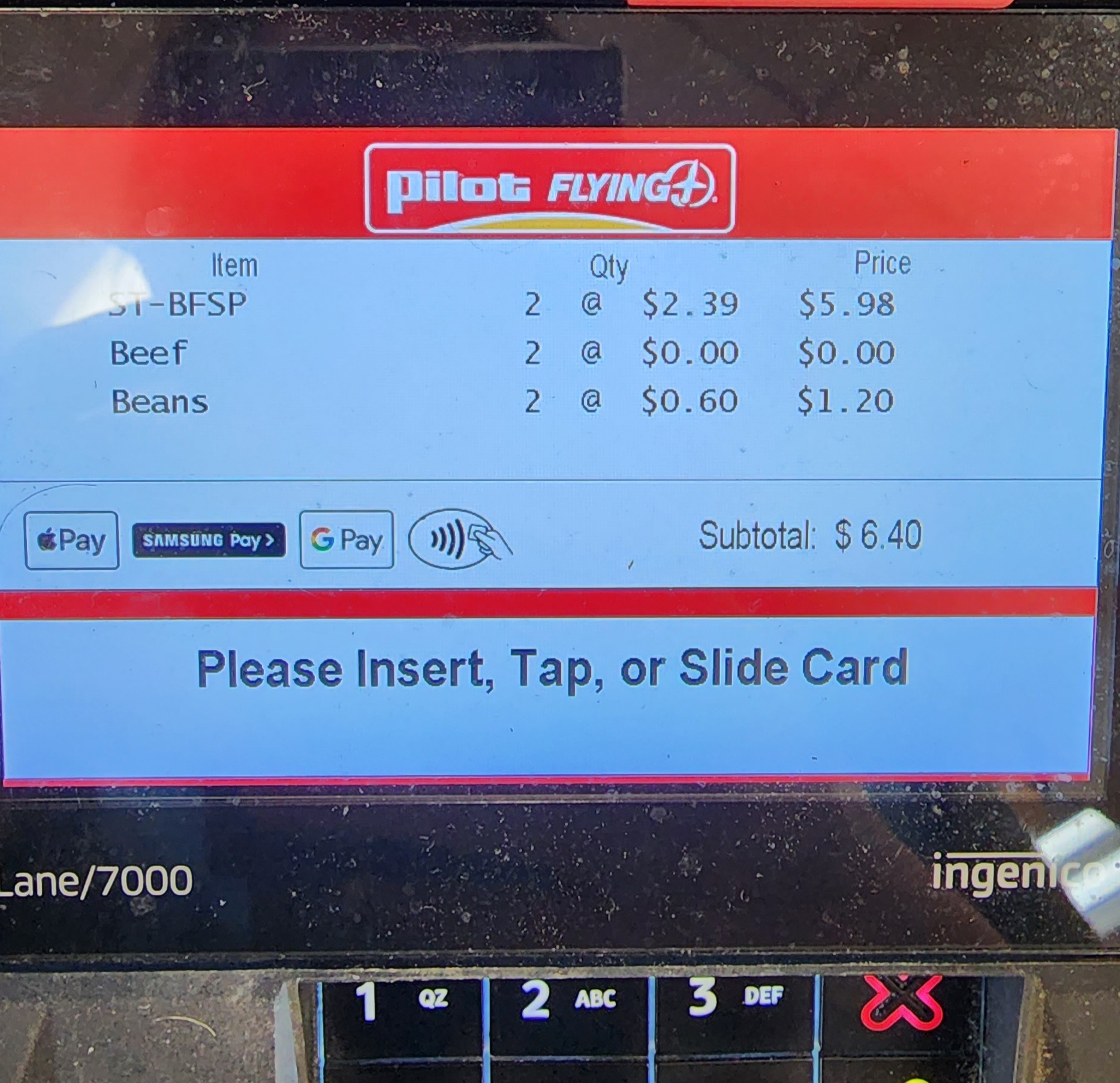 Taco Bell Menu