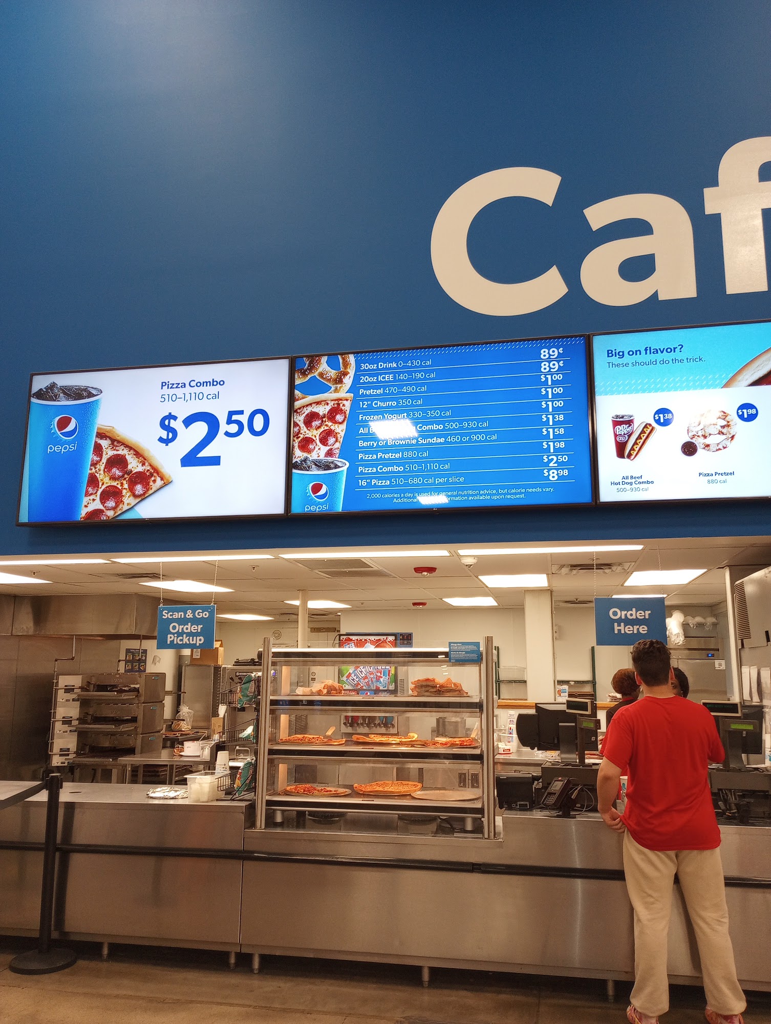 Sam's Club Cafe Menu