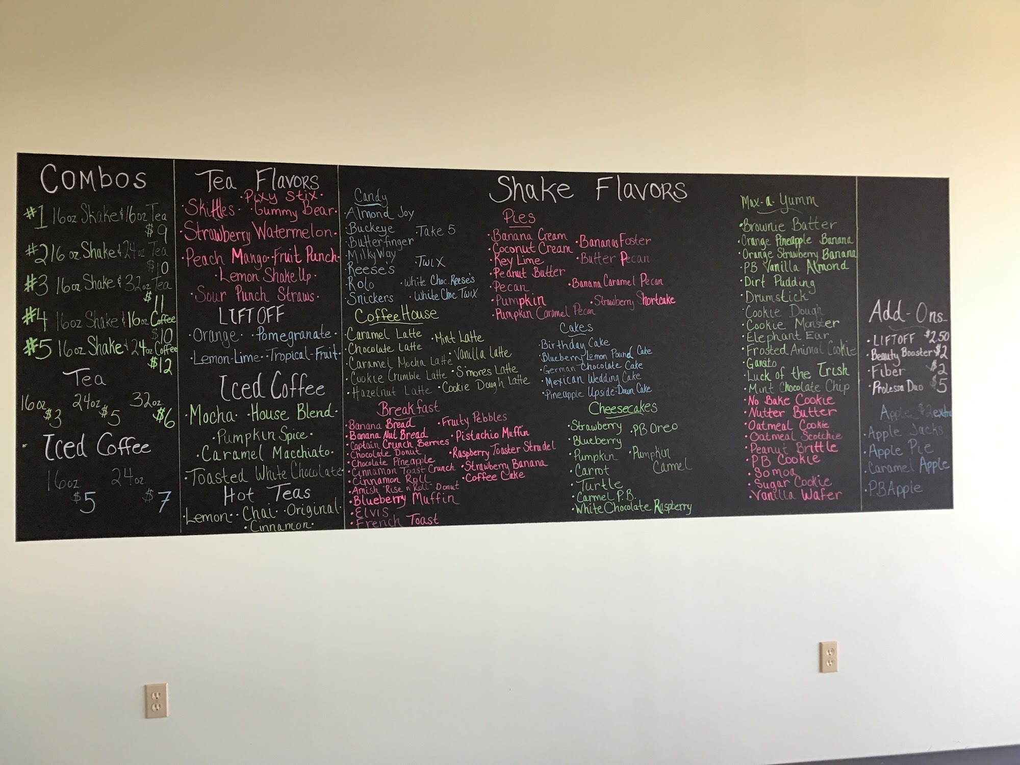 Healthies-Rochester Menu