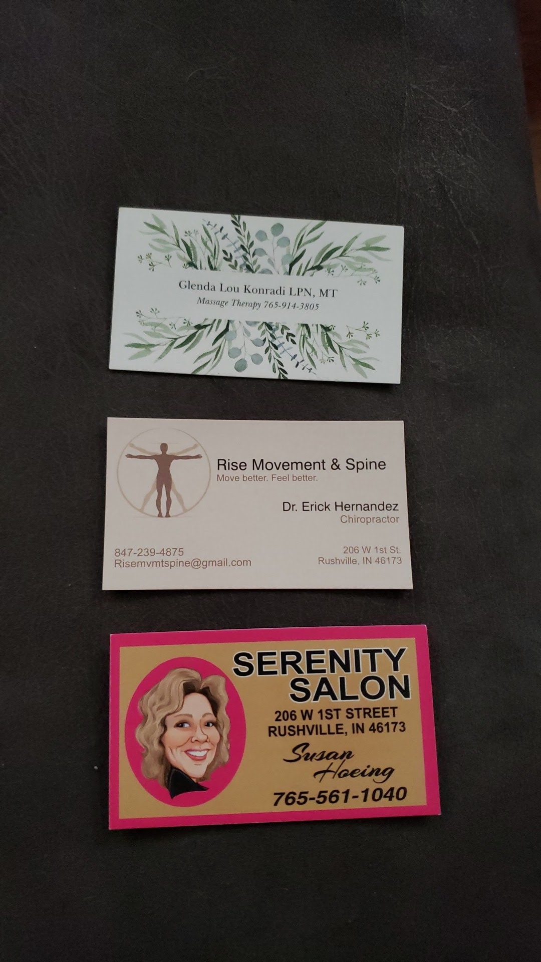 Serenity Salon 201 W 1st St, Rushville Indiana 46173