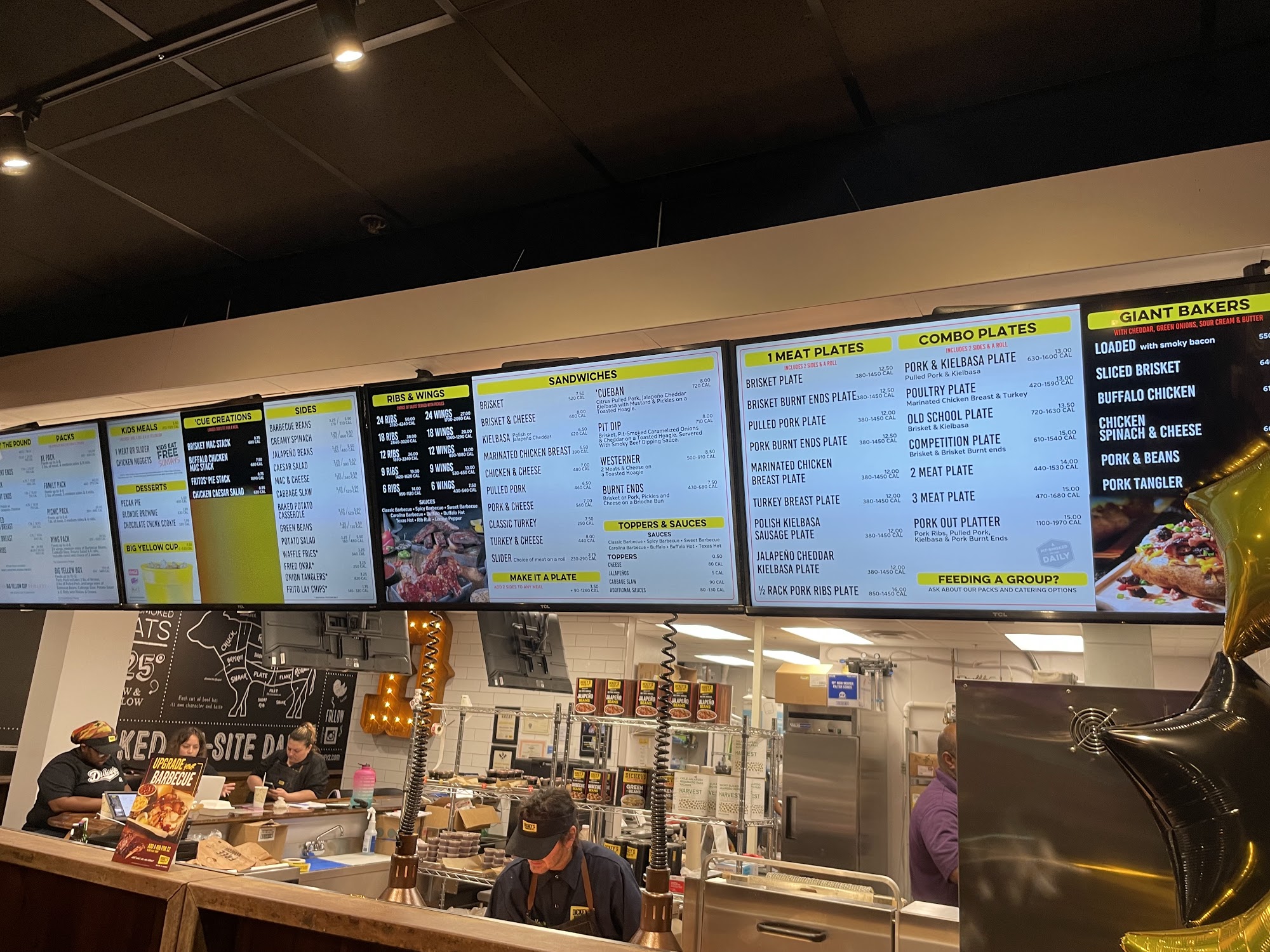 Dickey's Barbecue Pit Menu