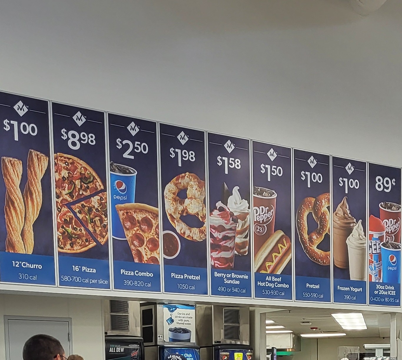 Sam's Club Cafe Menu