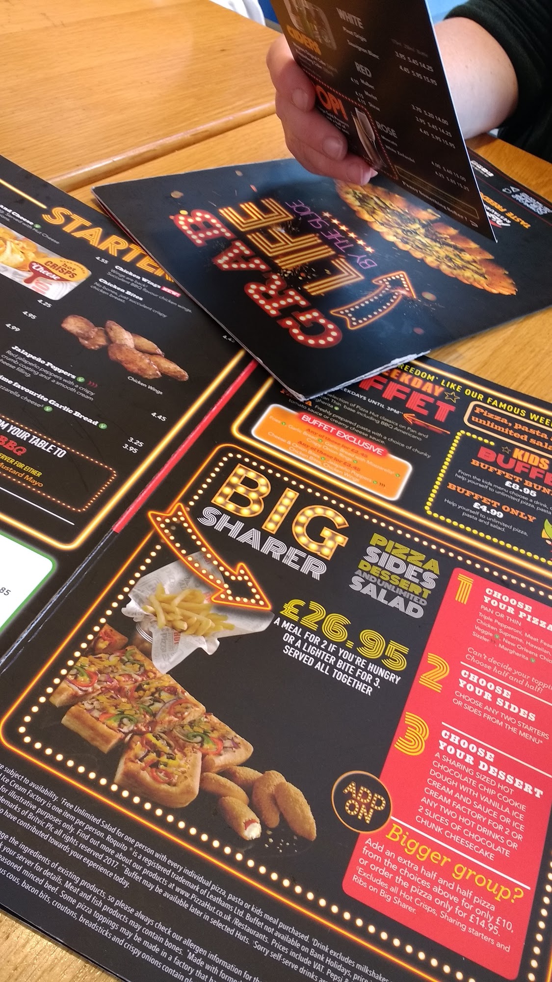 Pizza Hut Restaurants Menu