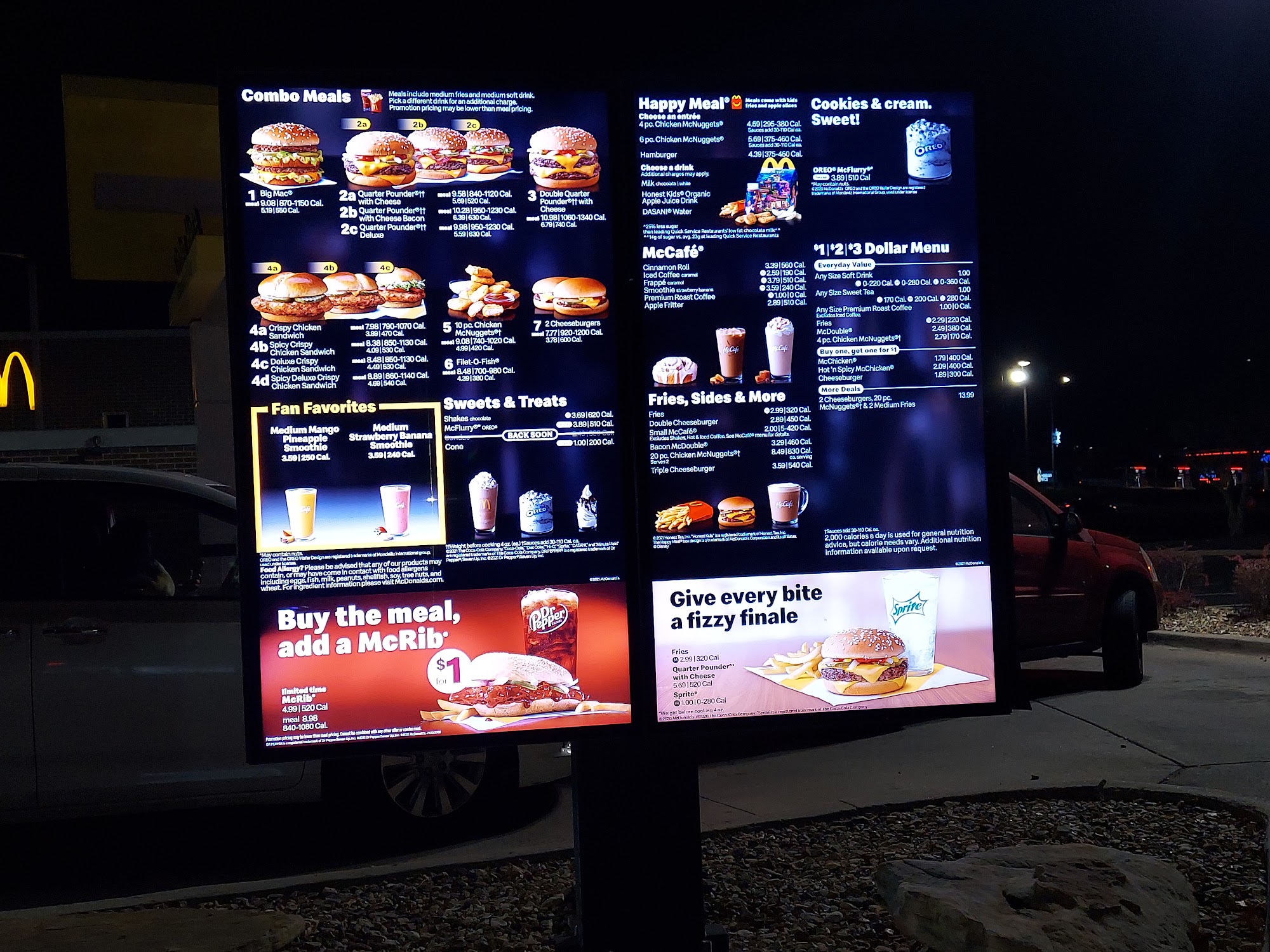 McDonald's Menu