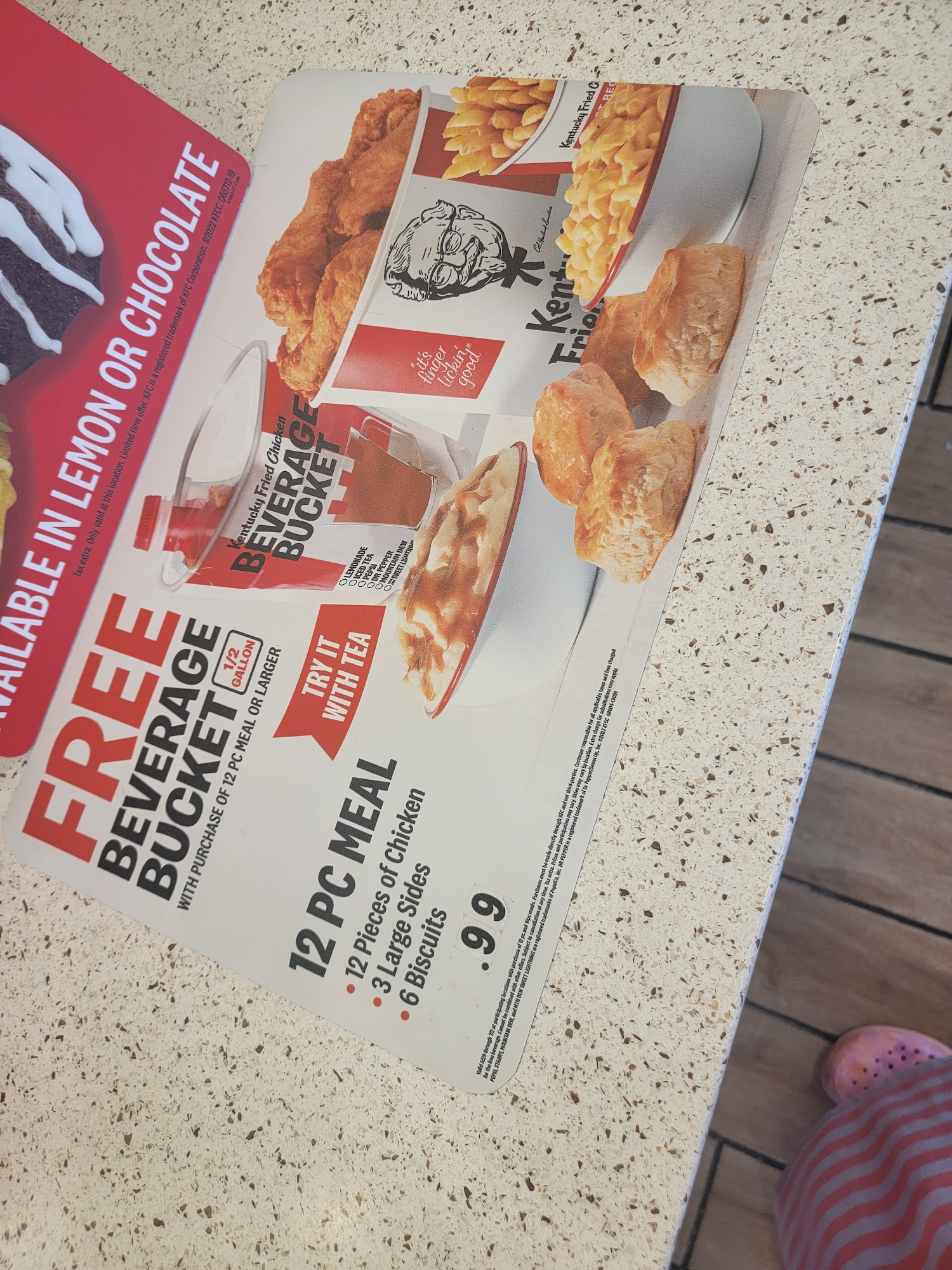 KFC Menu