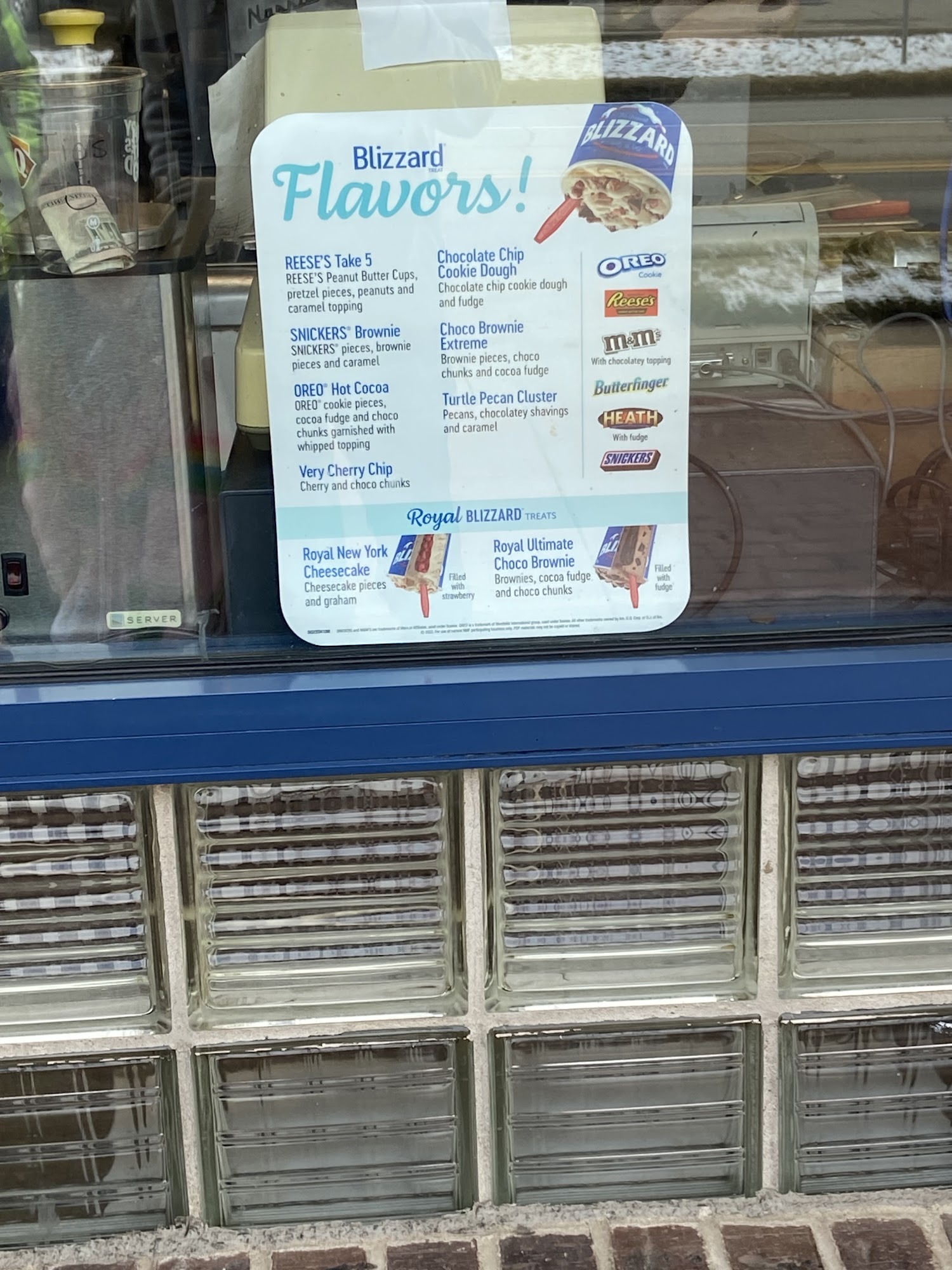 Dairy Queen (Treat) Menu