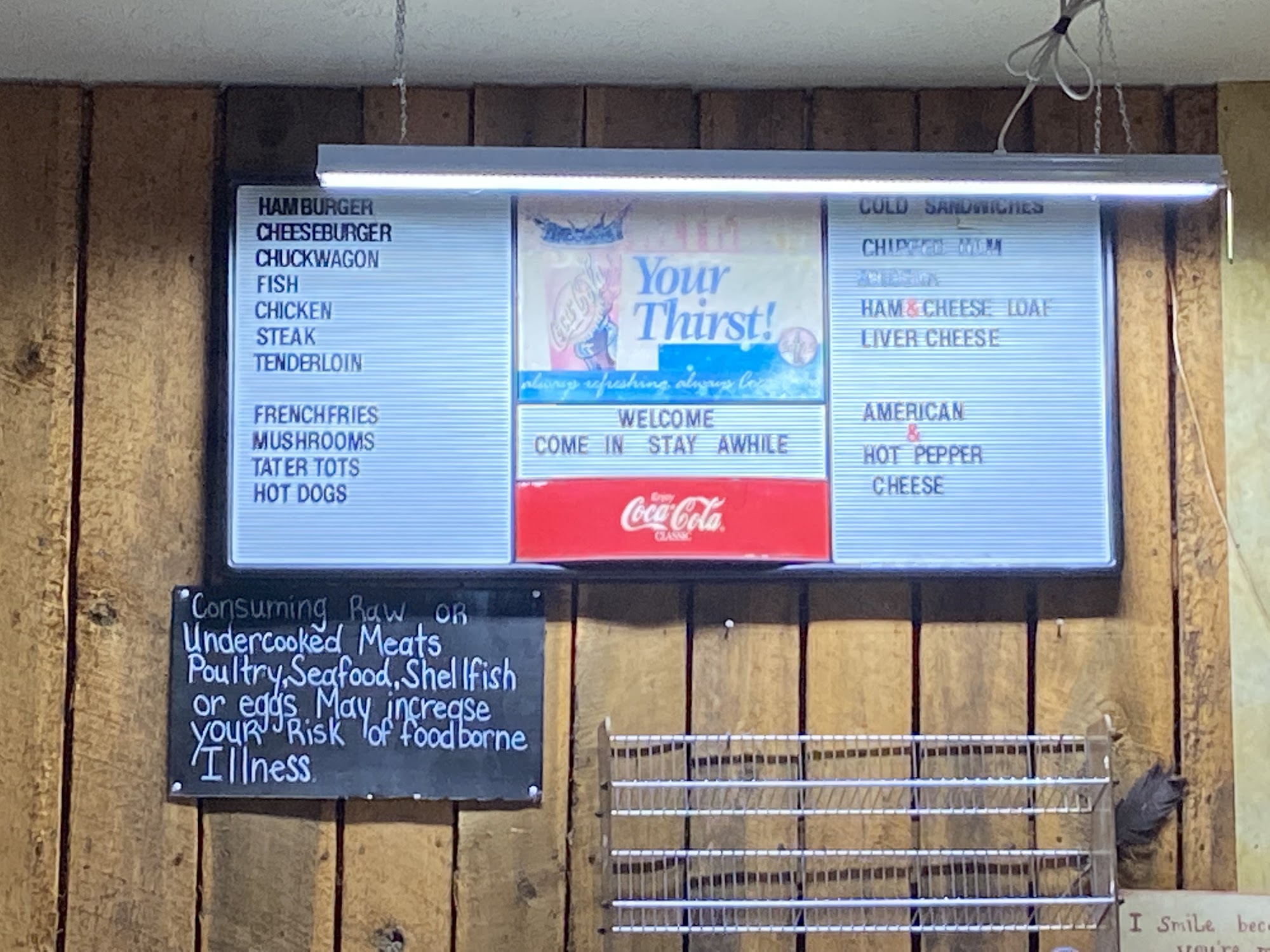 Ol'mule Antique Diner Menu