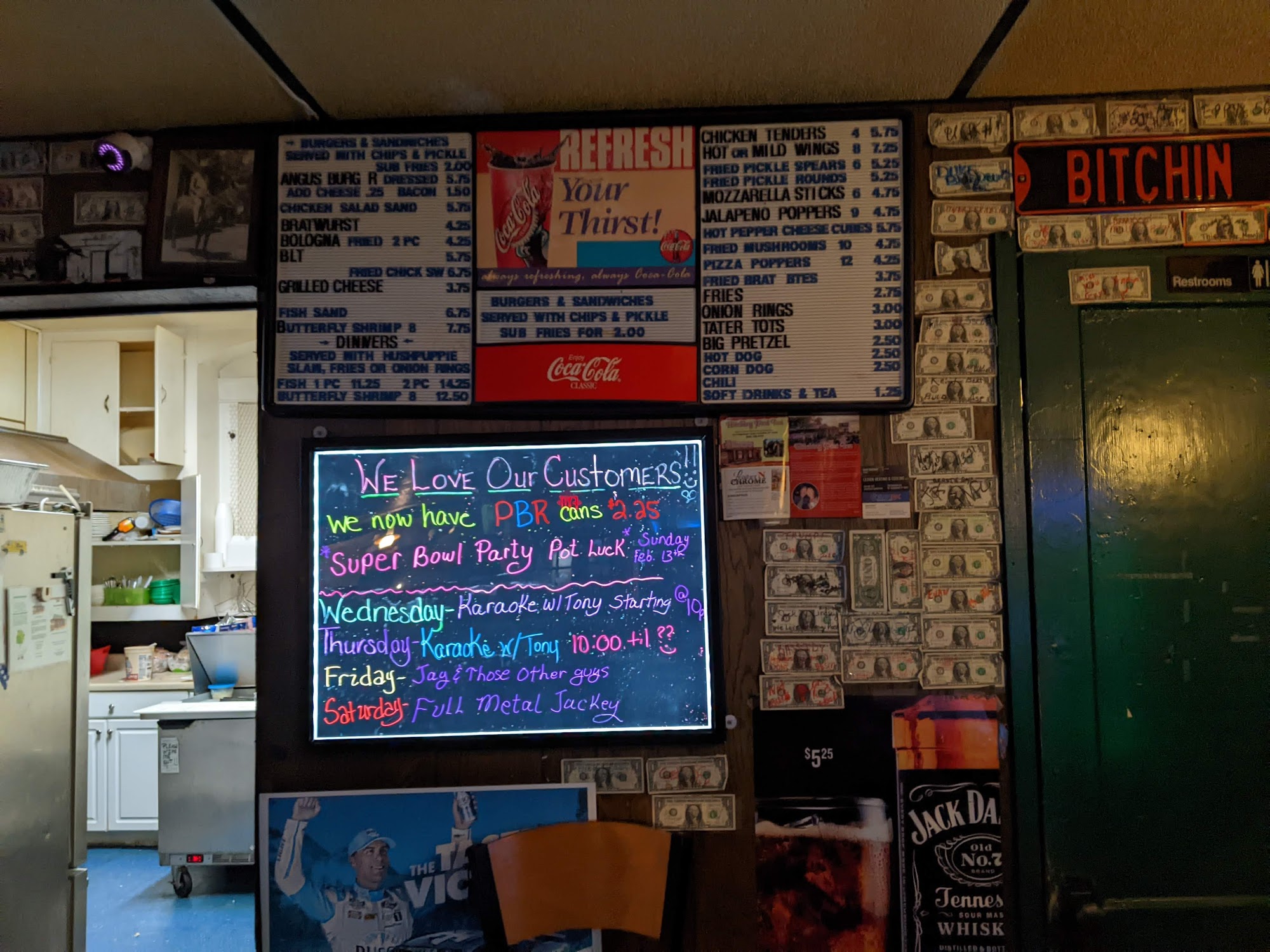 Hitching Post Inn Menu