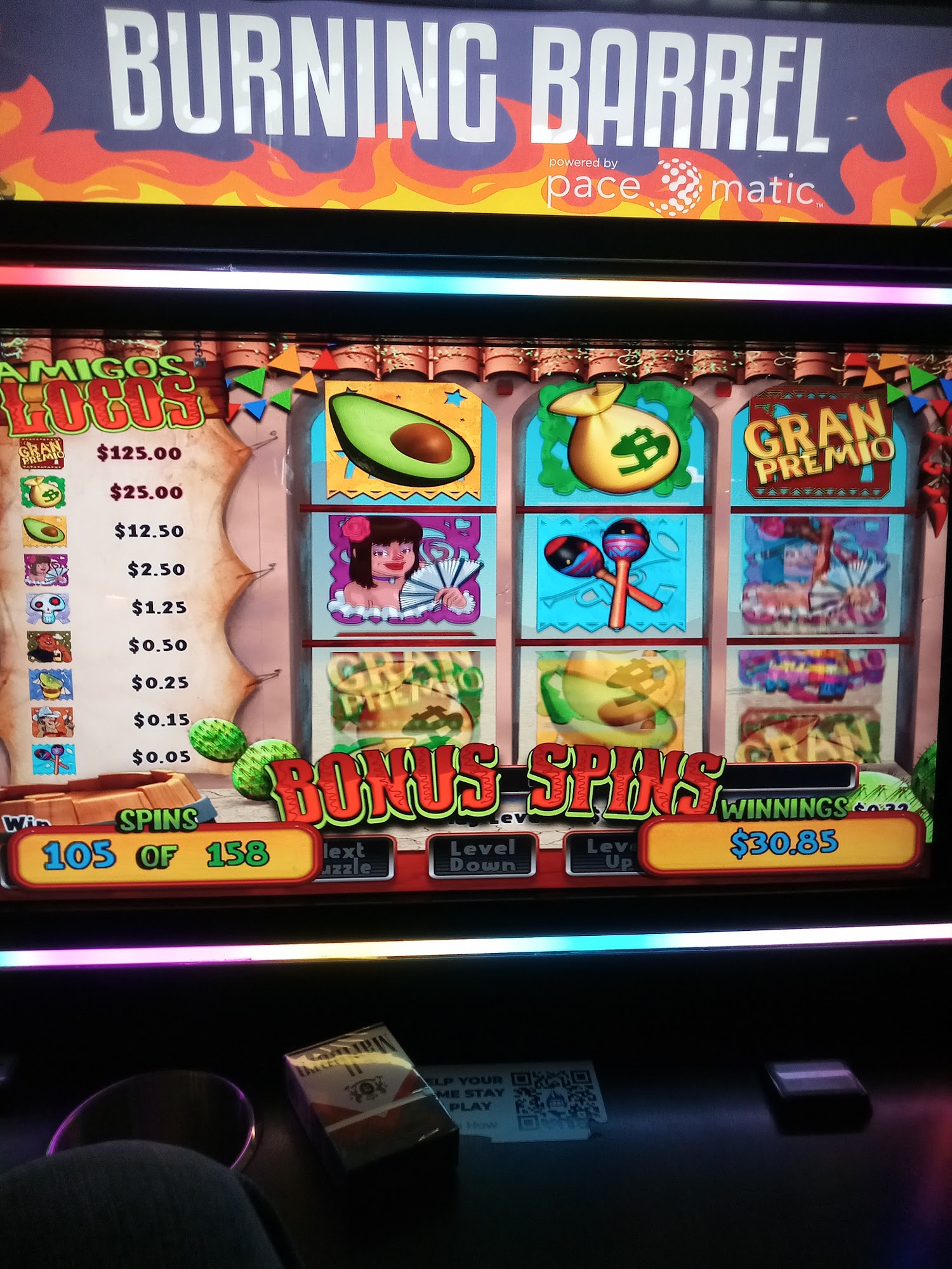 Diamond Debbie’s Menu