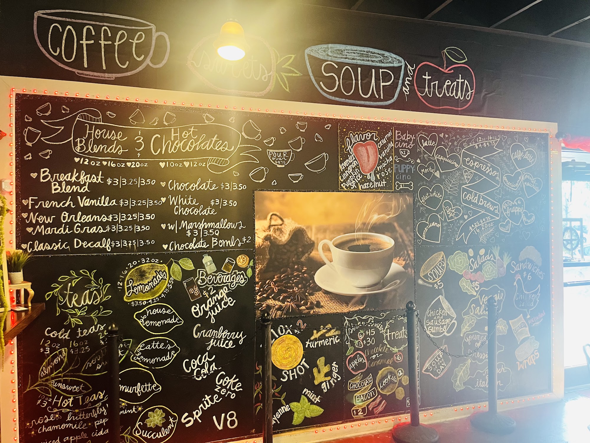 Sweet Latte Treat & Espresso Bar Menu