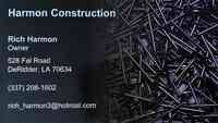Harmon Construction | Roofing Contractor | DeRidder LA | Leesville La