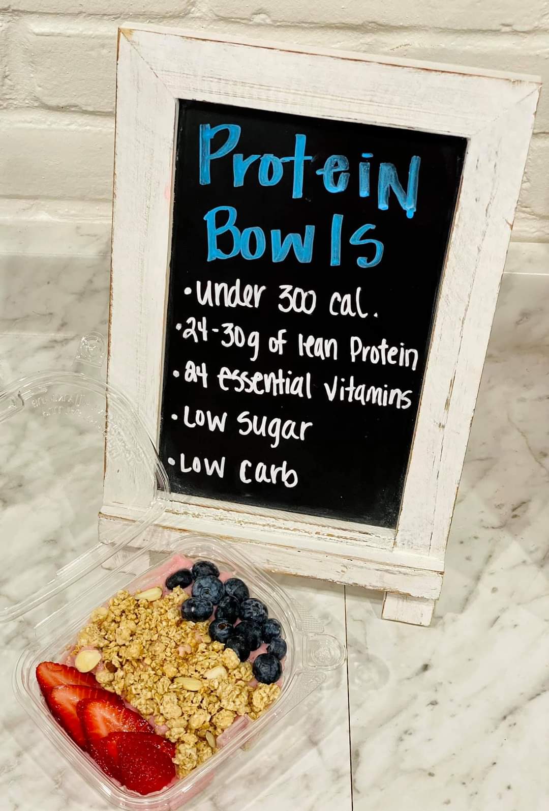 Ragin' Nutrition Menu