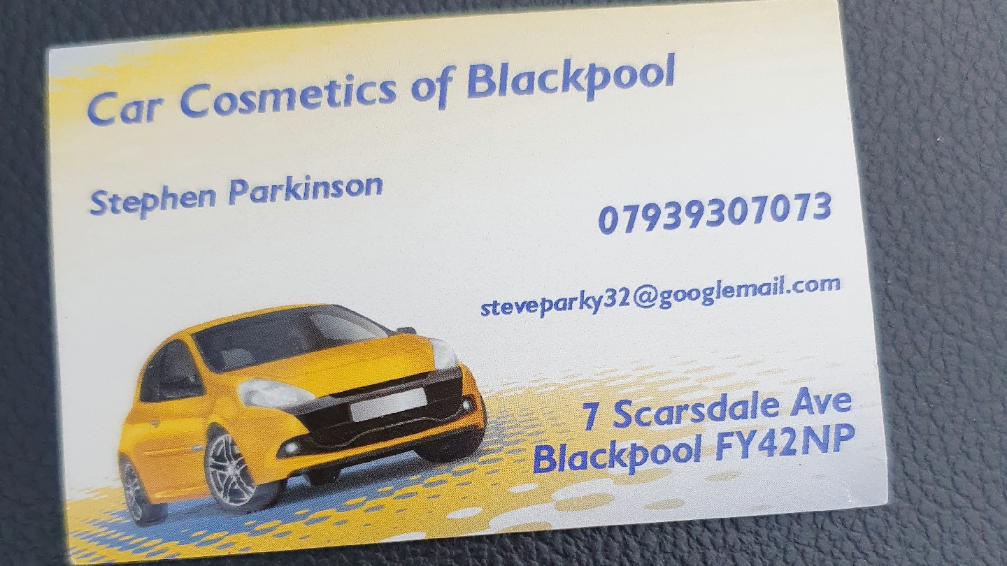 Car Cosmetics of Blackpool