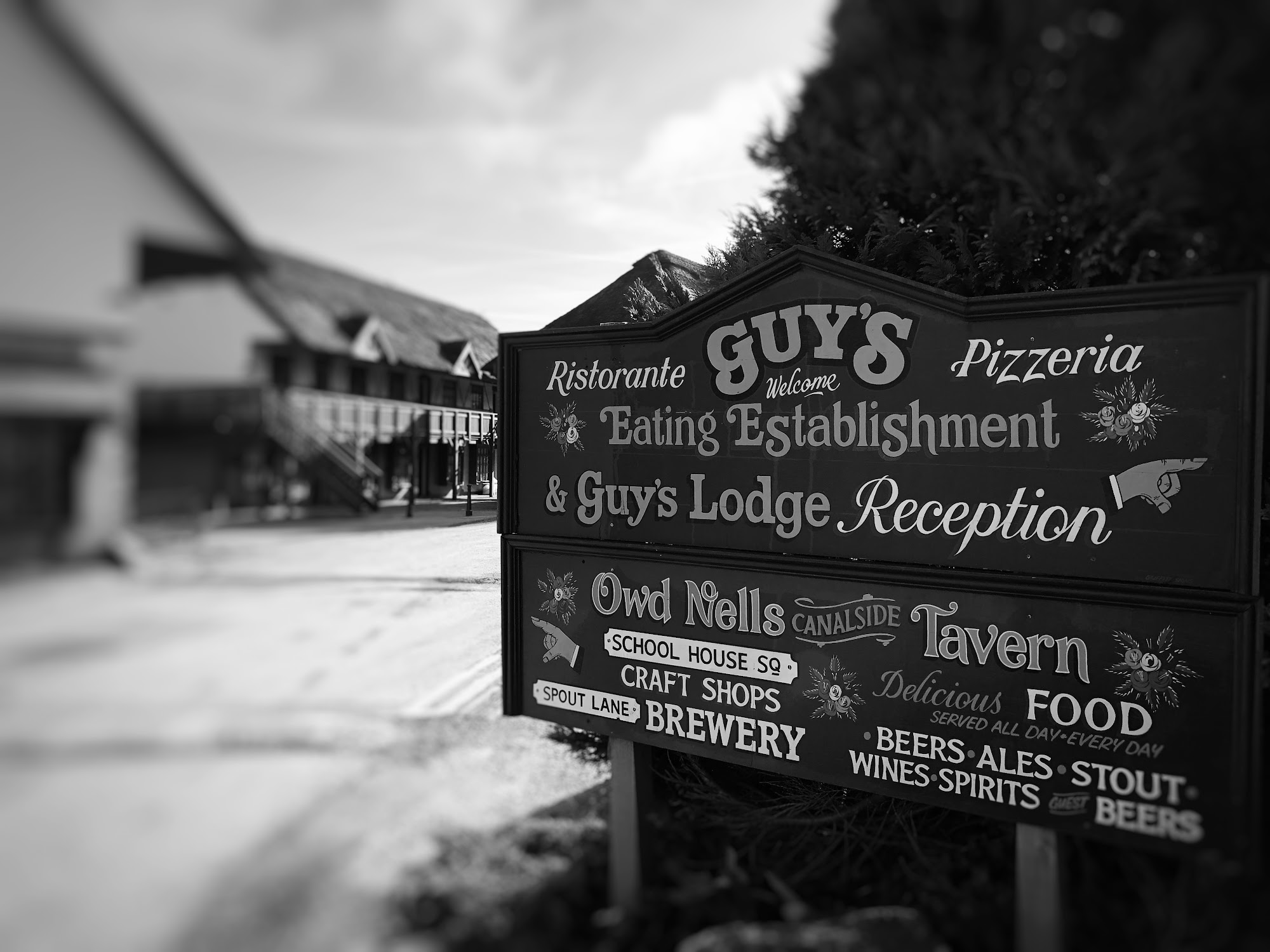 Guy's Eating Establishment Menu