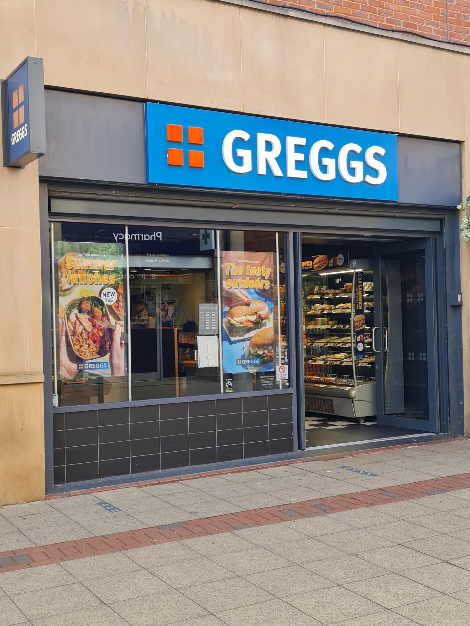 Greggs St Marys Place, Shopping Centre, U5A, Market Harborough
