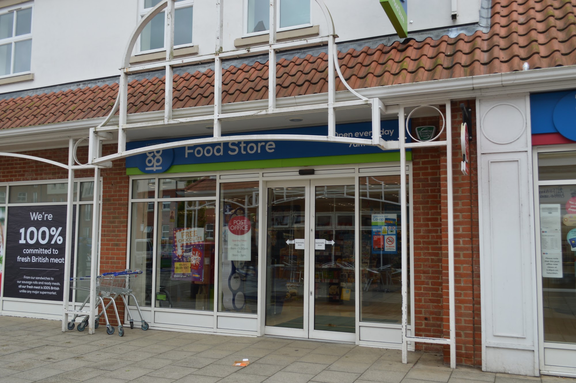 Lincolnshire Co-op Carlton Centre Food store