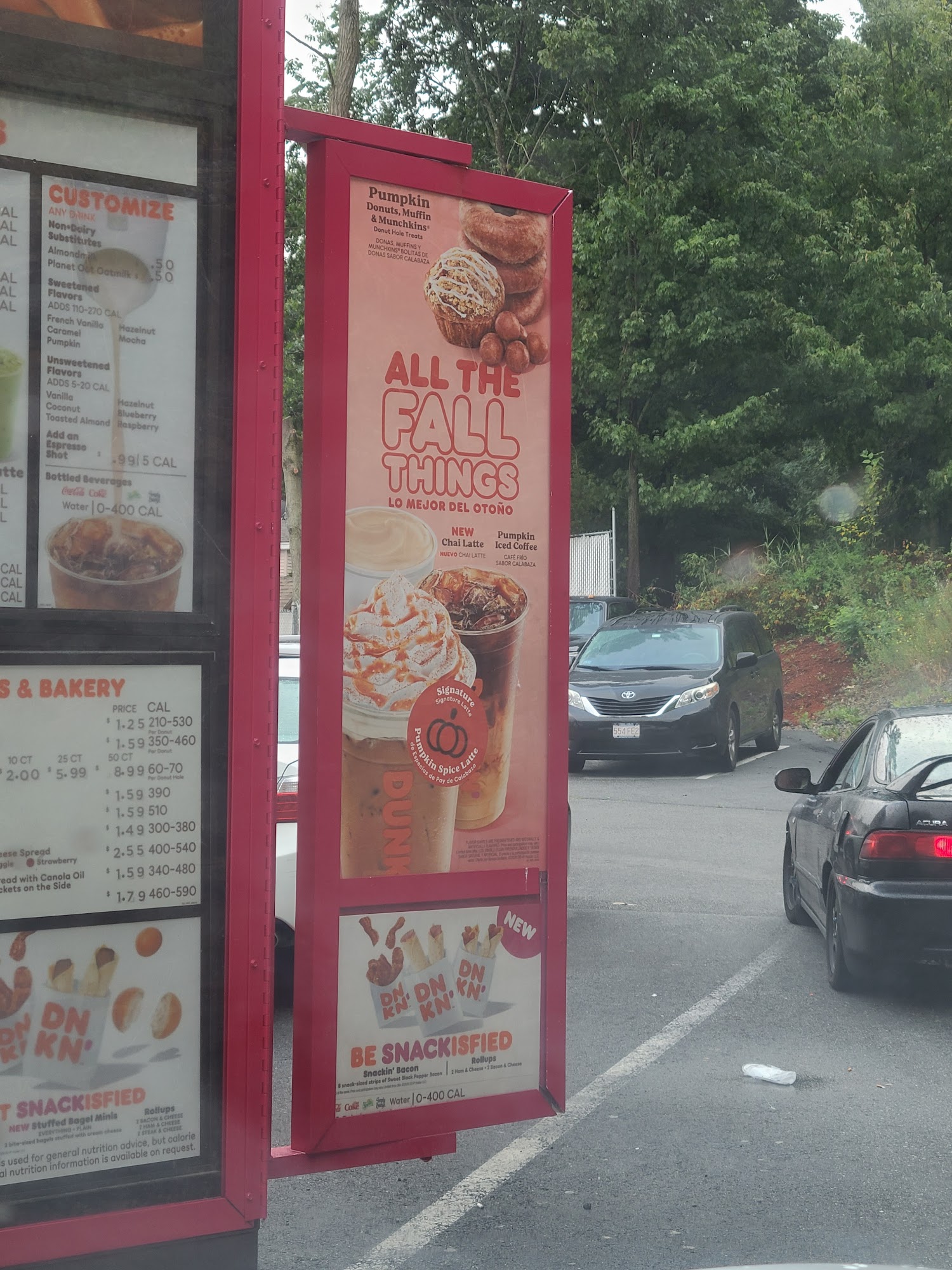 Dunkin' Menu